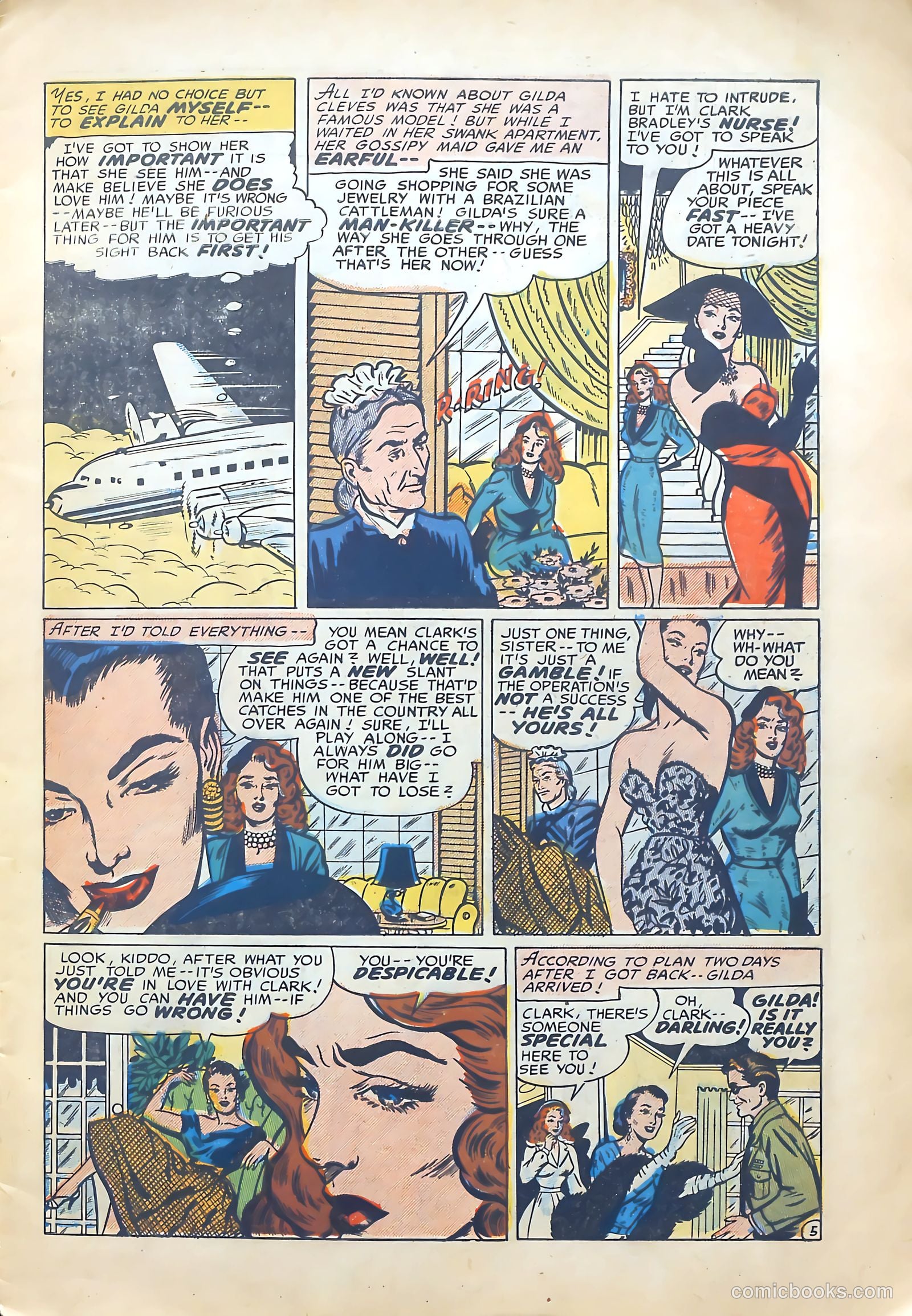 Romantic Adventures #42 (1954) — page 7 of 36