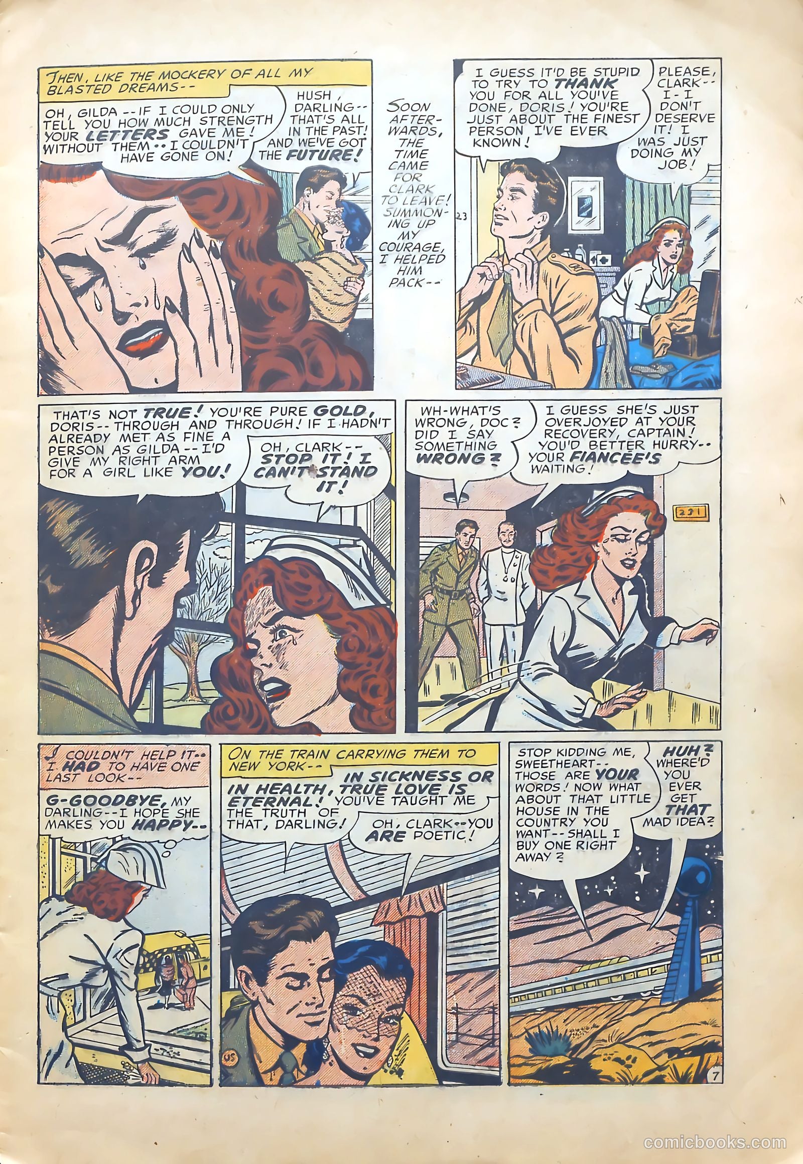 Romantic Adventures #42 (1954) — page 9 of 36