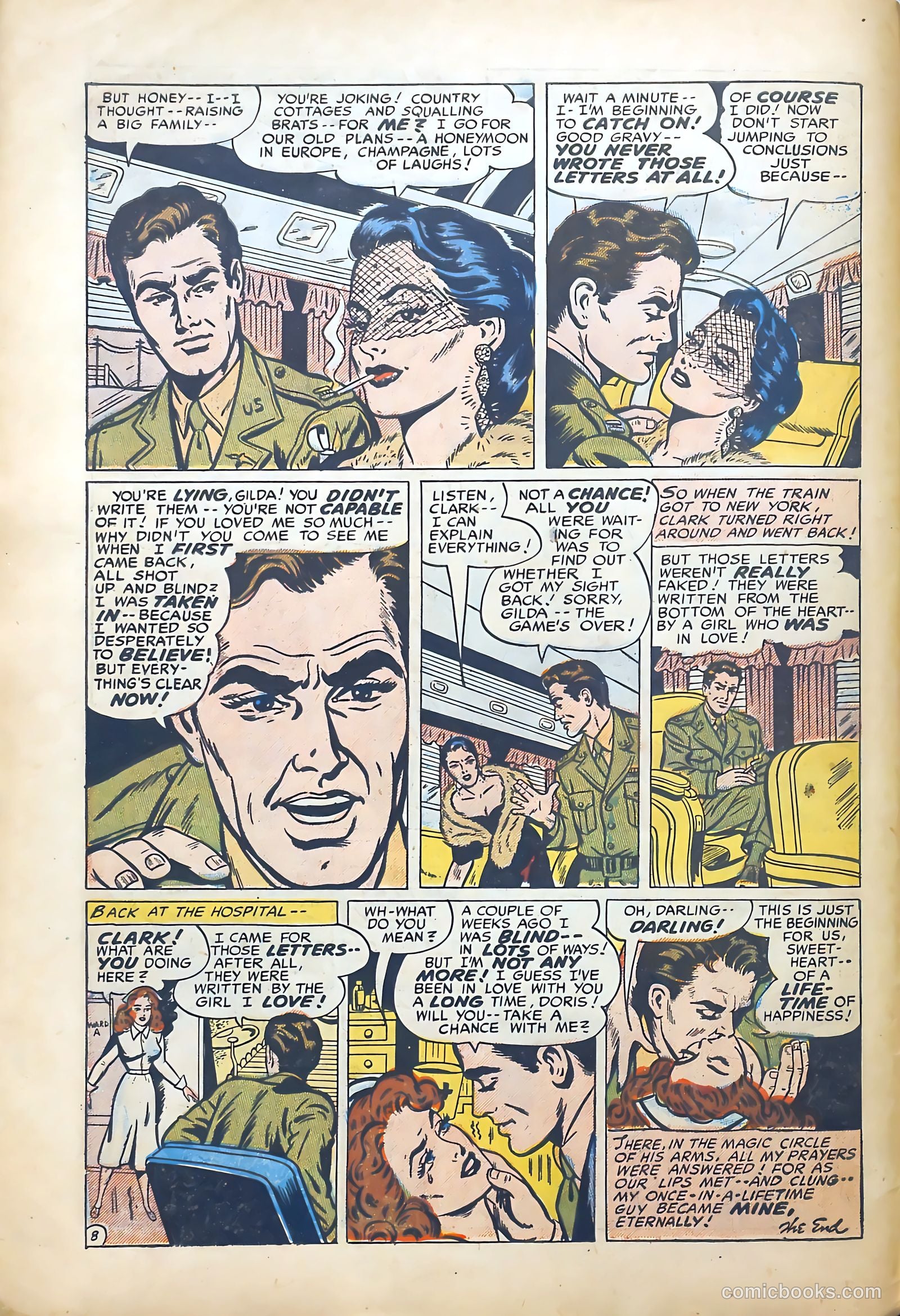 Romantic Adventures #42 (1954) — page 10 of 36