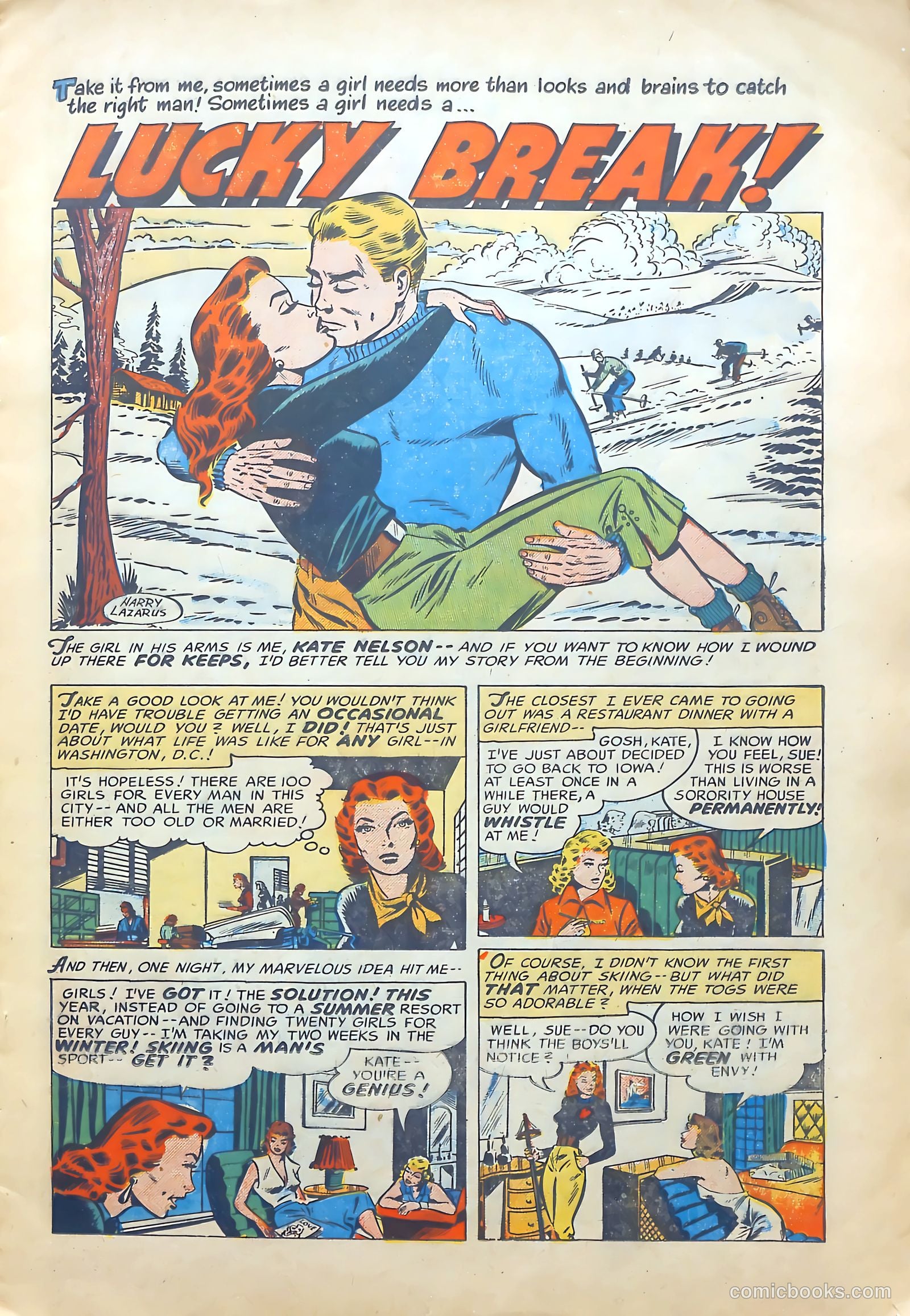 Romantic Adventures #42 (1954) — page 13 of 36