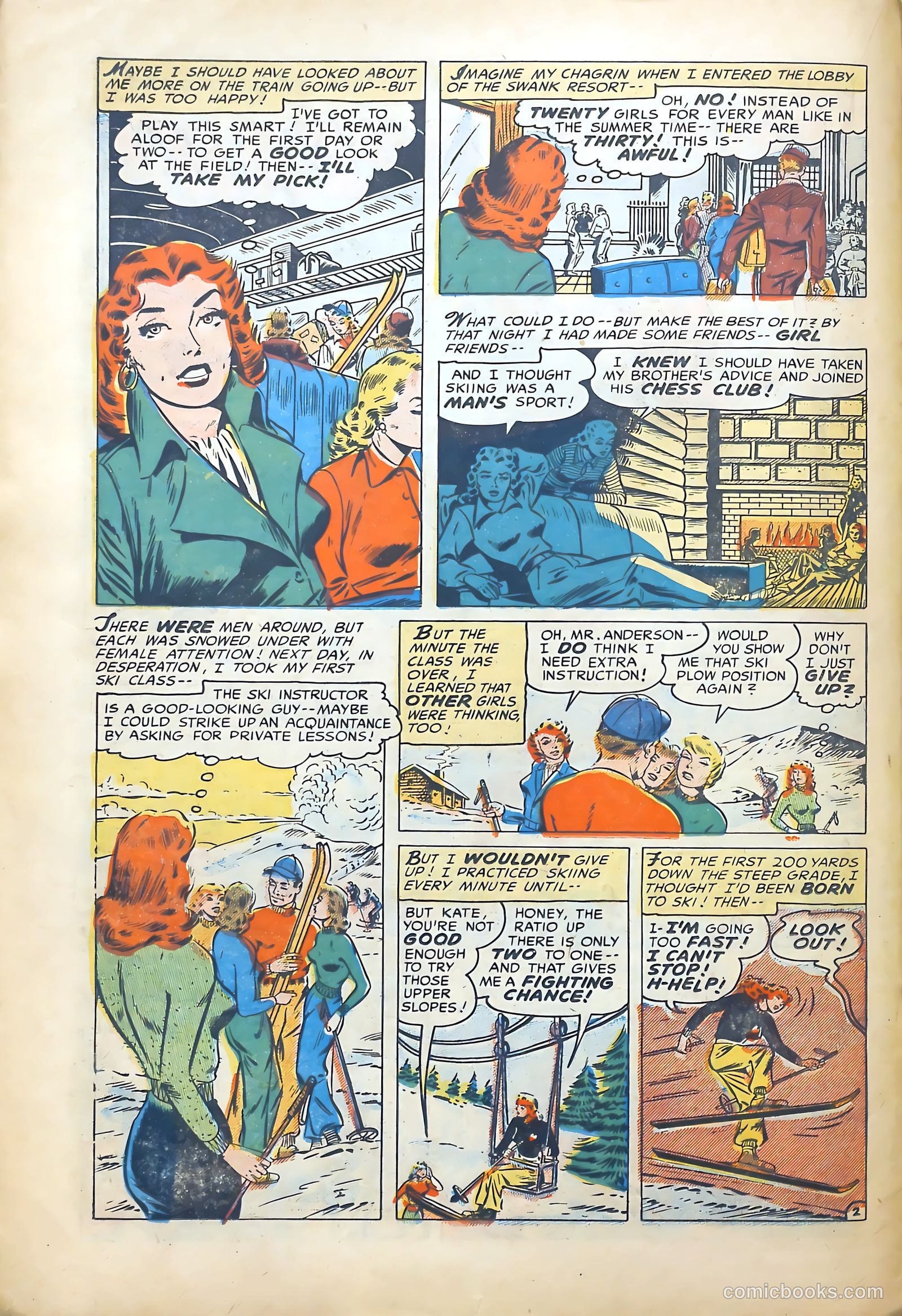 Romantic Adventures #42 (1954) — page 14 of 36