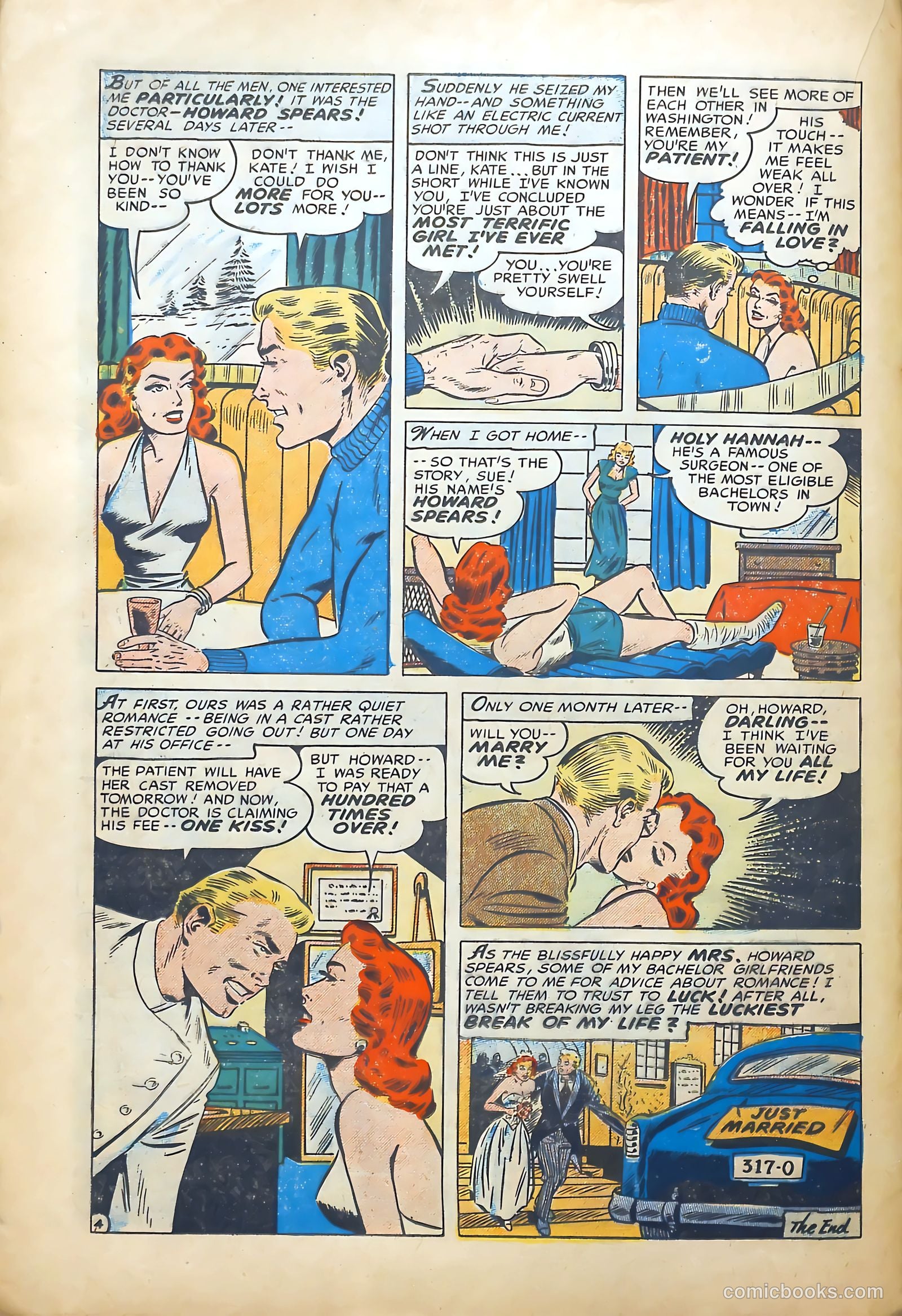 Romantic Adventures #42 (1954) — page 16 of 36