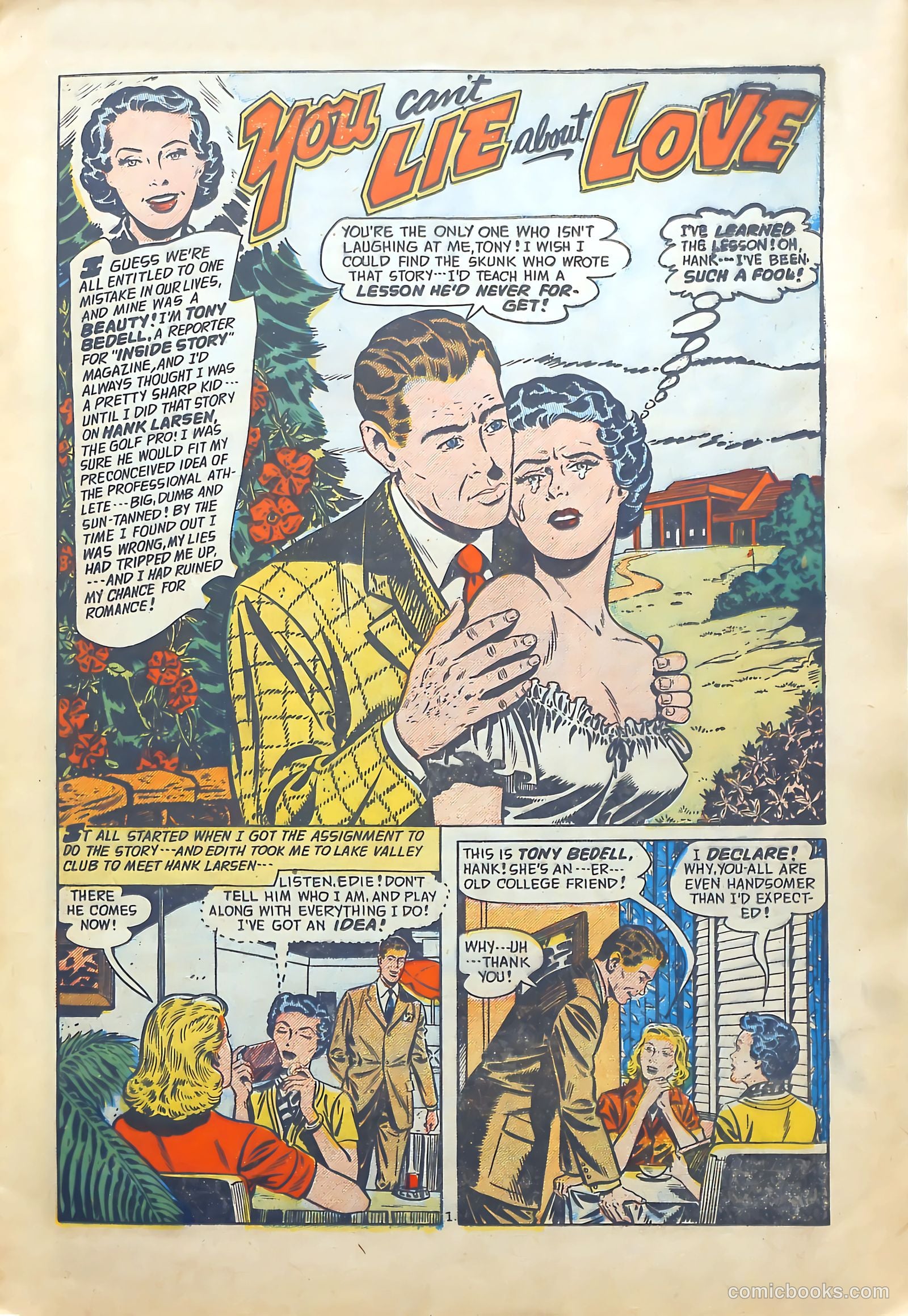 Romantic Adventures #42 (1954) — page 17 of 36