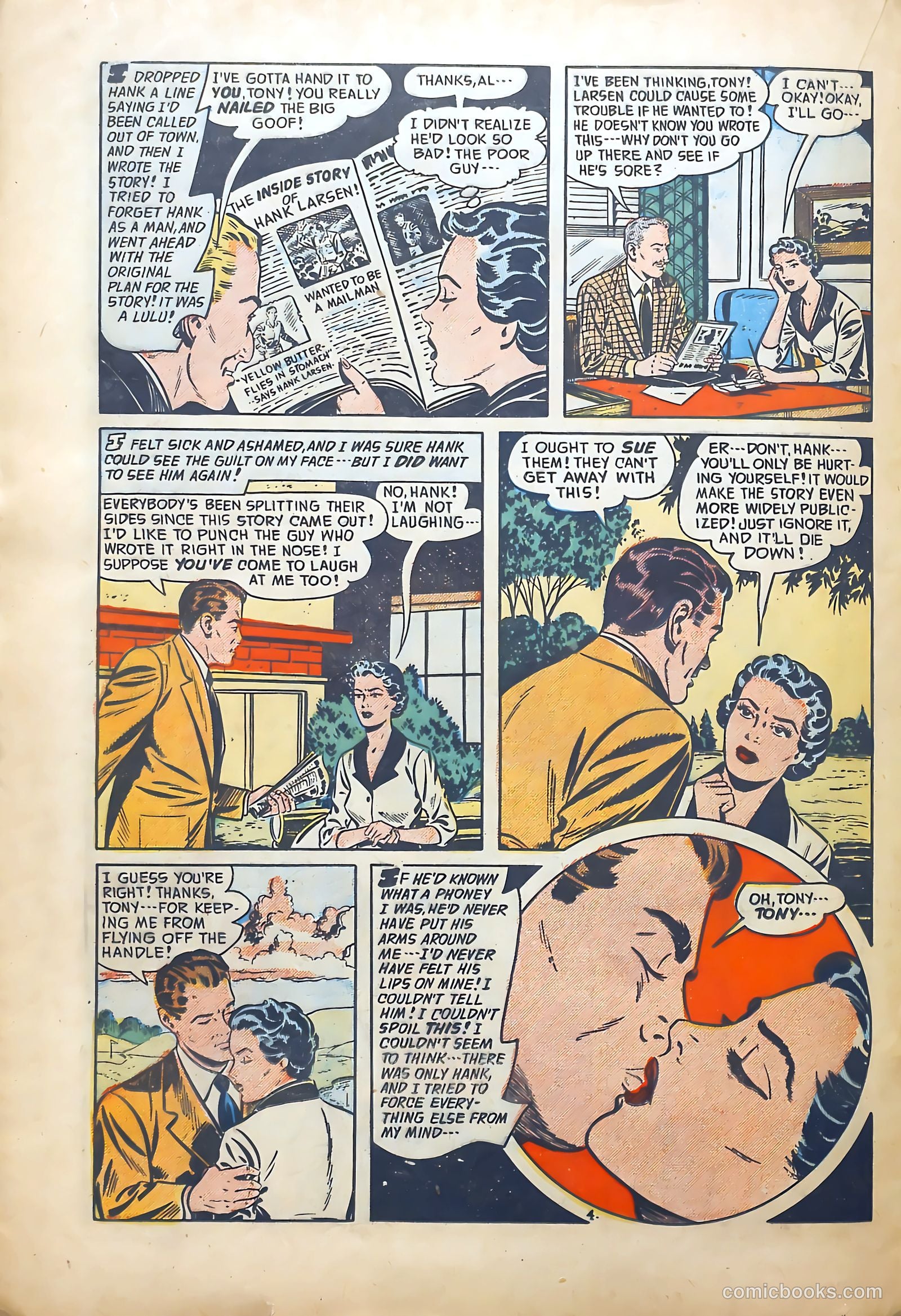 Romantic Adventures #42 (1954) — page 20 of 36