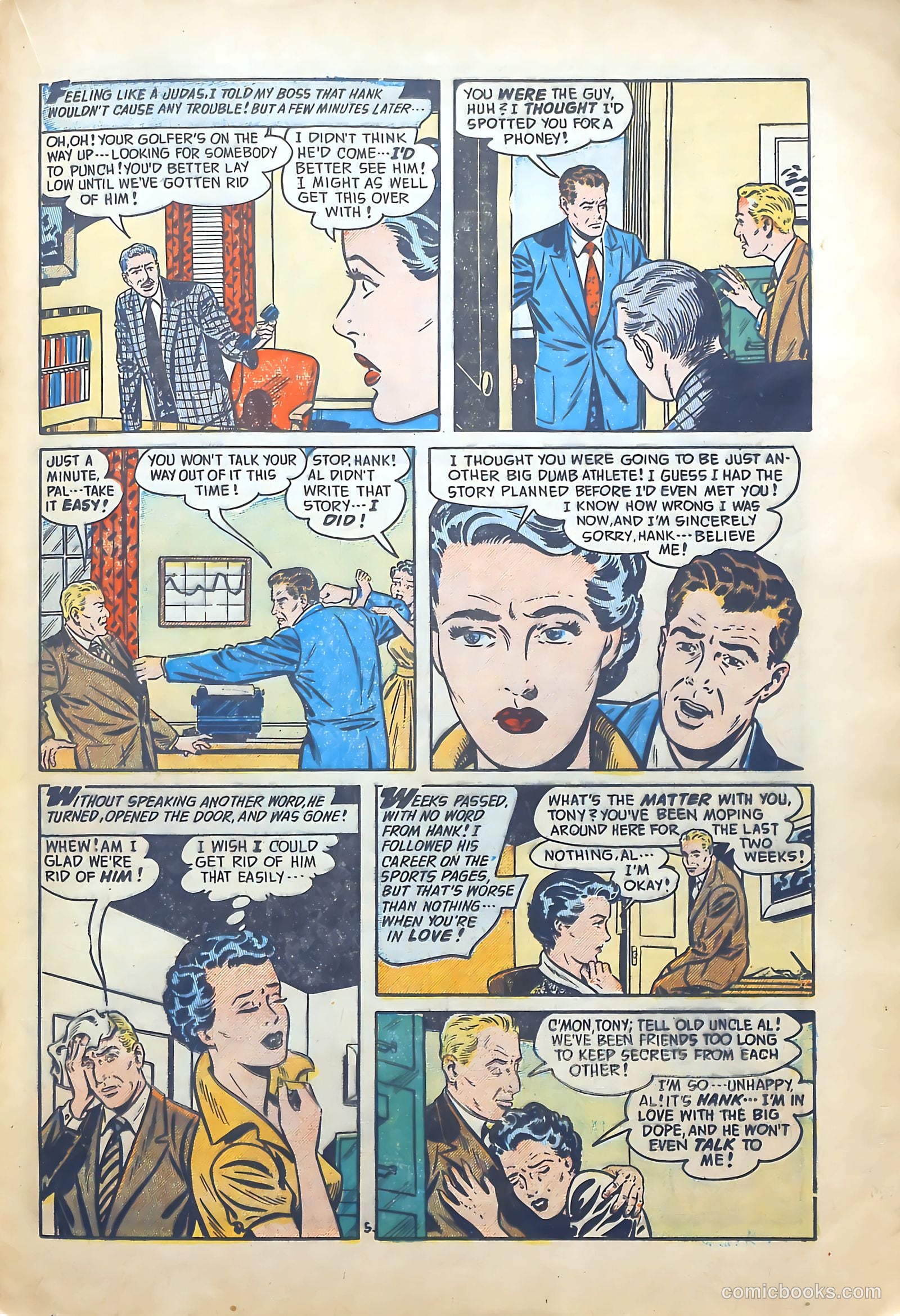 Romantic Adventures #42 (1954) — page 21 of 36