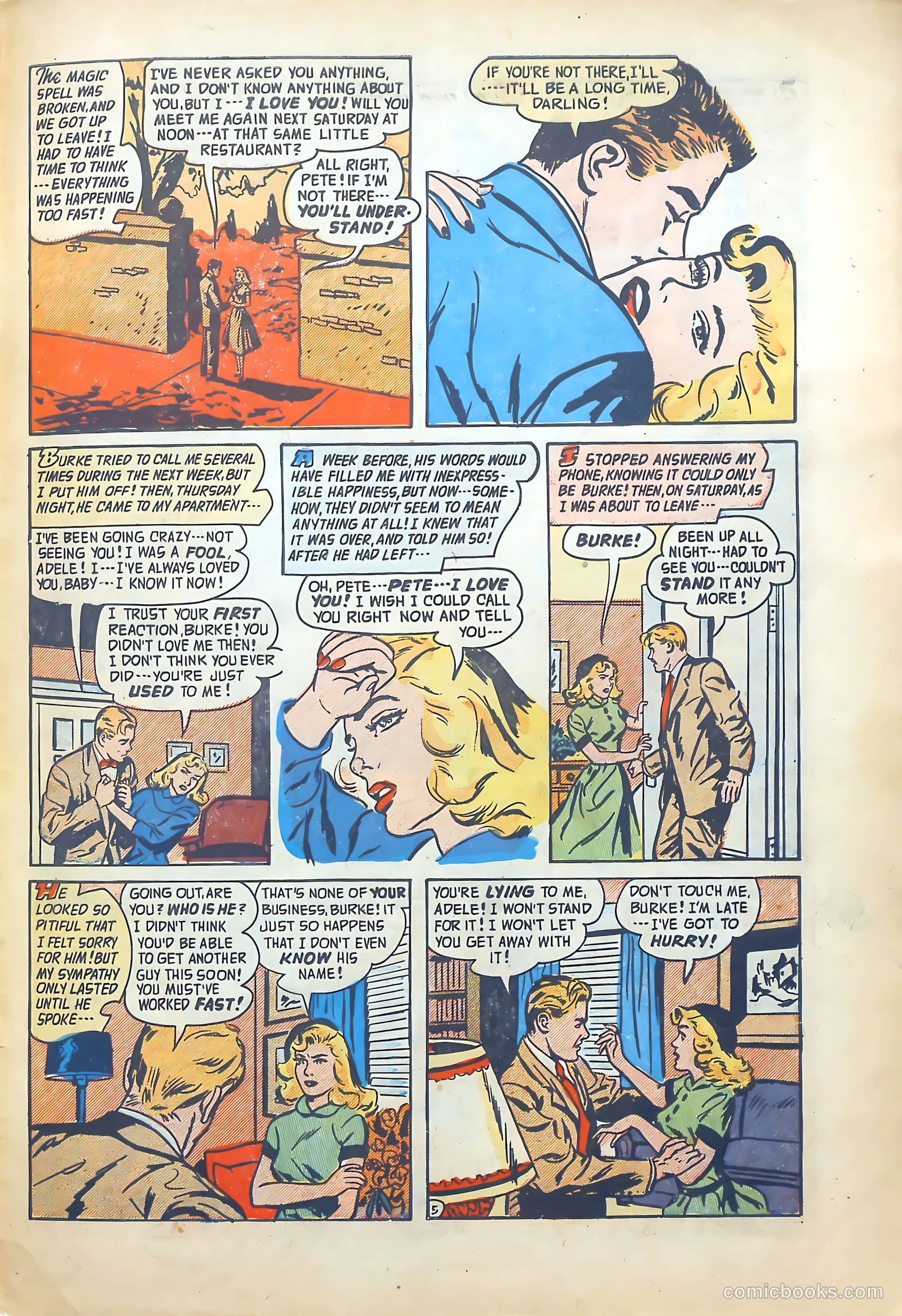 Romantic Adventures #42 (1954) — page 31 of 36