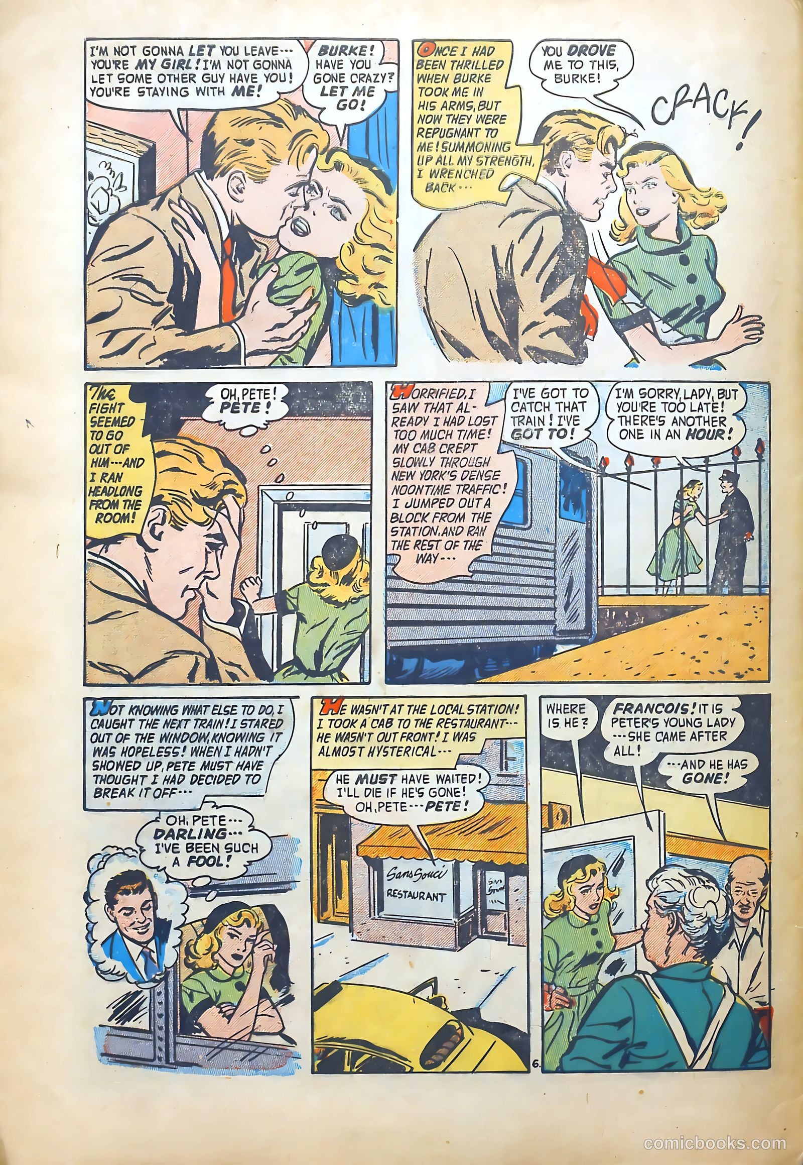 Romantic Adventures #42 (1954) — page 32 of 36