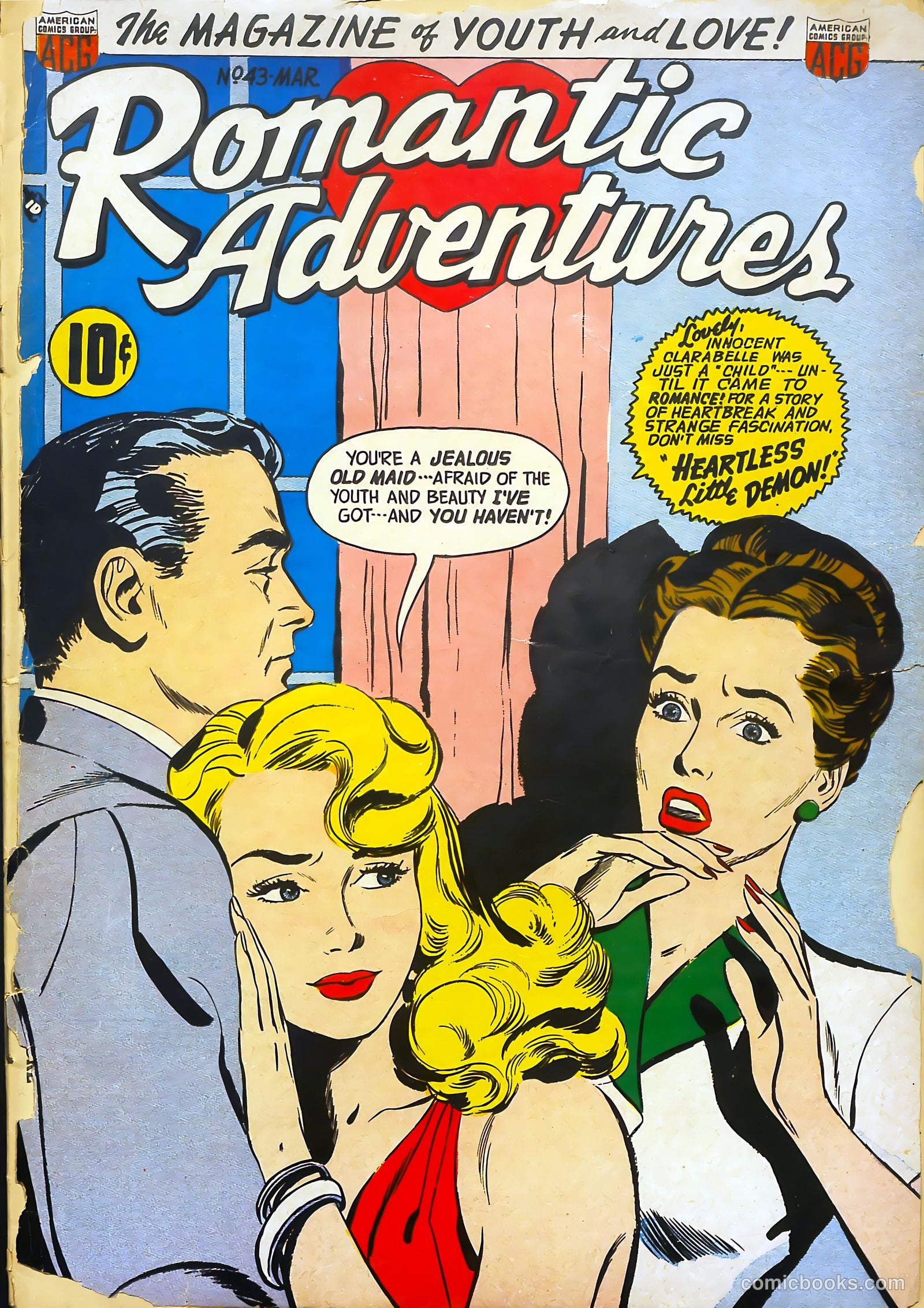 Romantic Adventures #43 (1954) — page 2 of 37