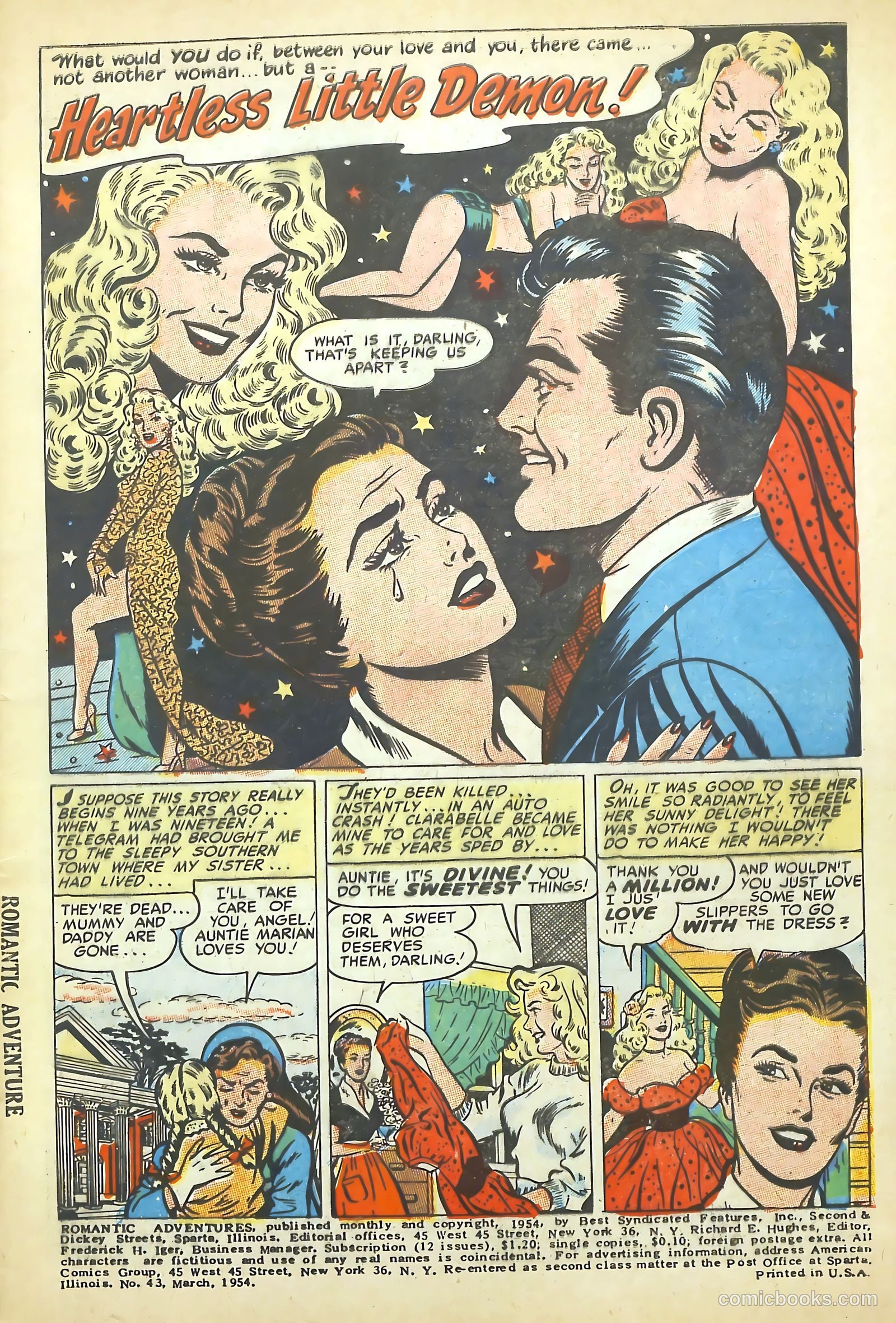 Romantic Adventures #43 (1954) — page 4 of 37