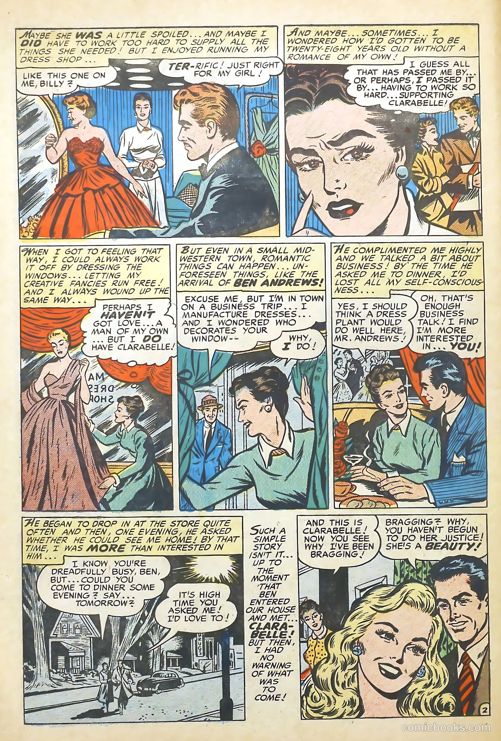 Romantic Adventures #43 (1954) — page 5 of 37