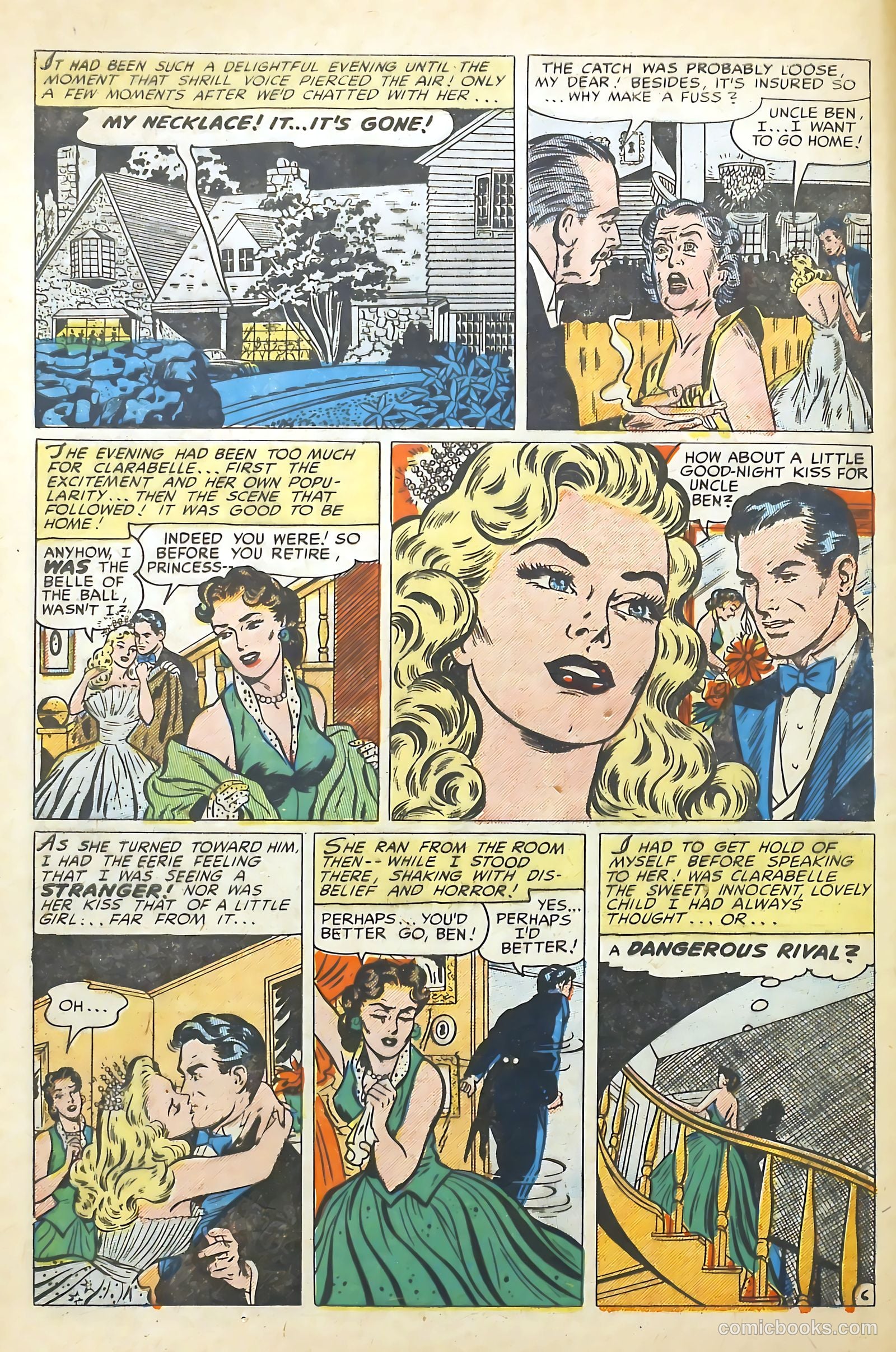 Romantic Adventures #43 (1954) — page 9 of 37