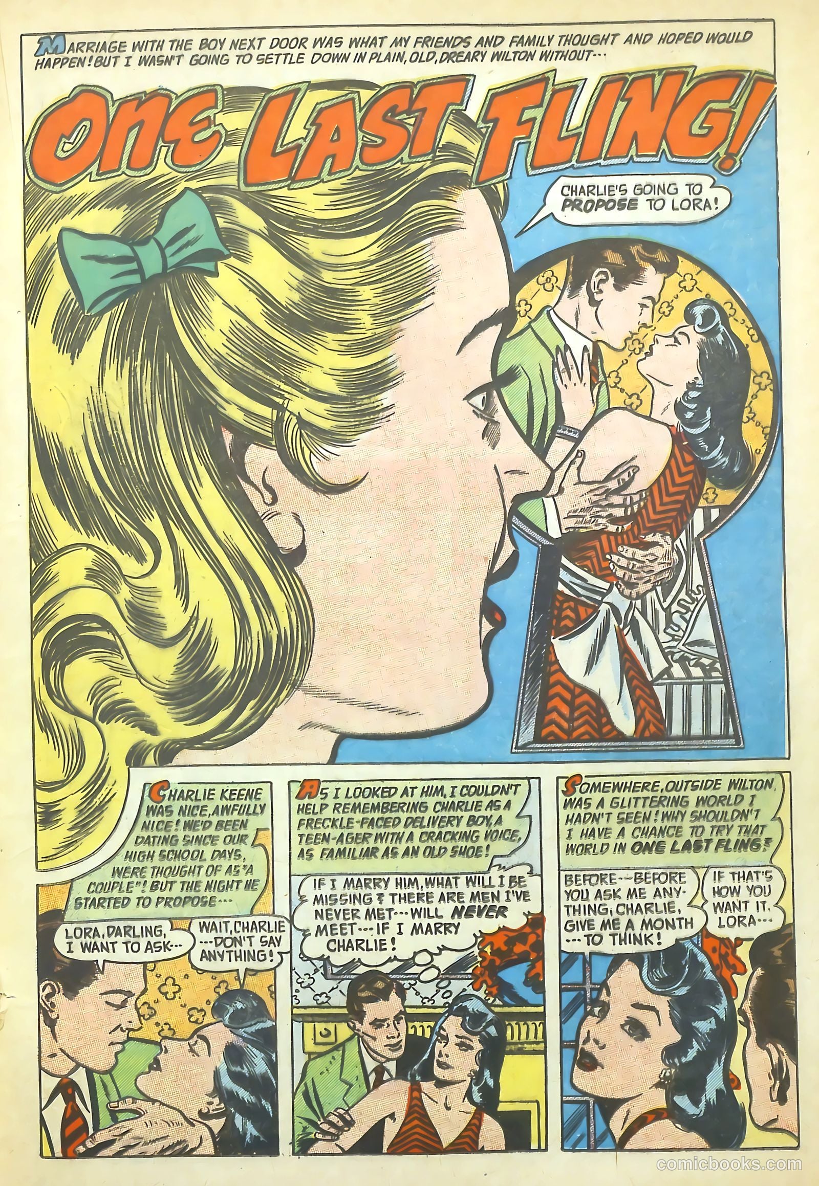 Romantic Adventures #43 (1954) — page 20 of 37