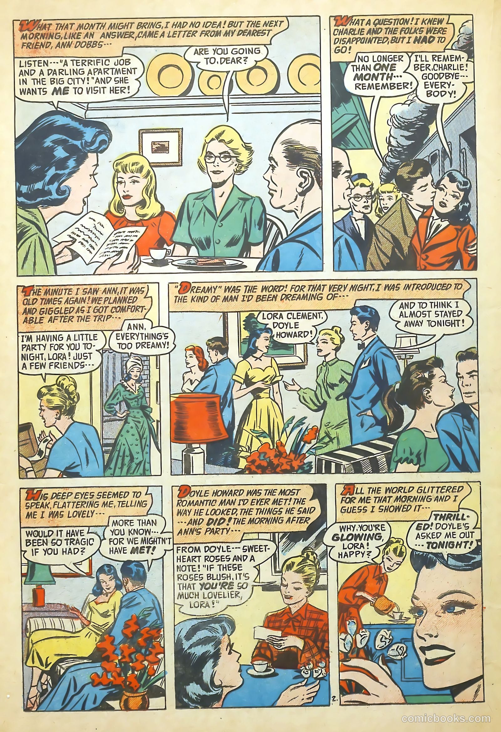 Romantic Adventures #43 (1954) — page 21 of 37