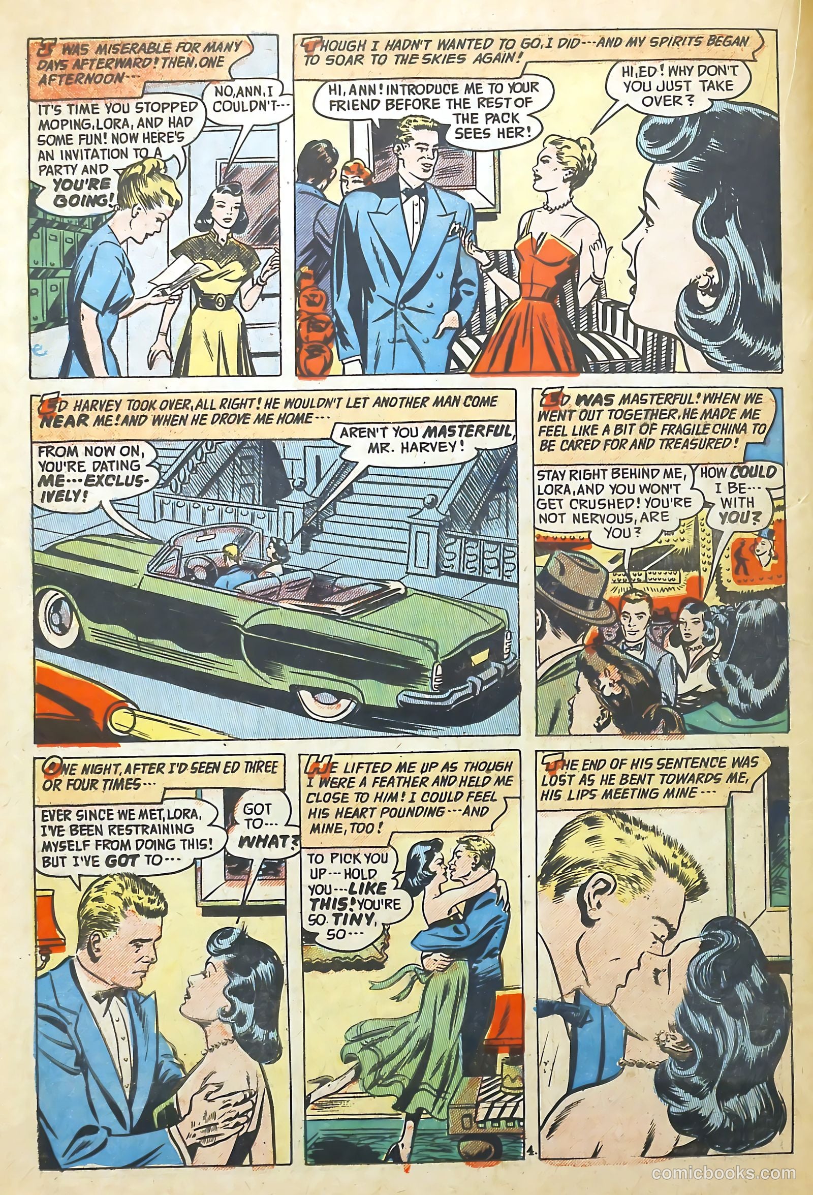Romantic Adventures #43 (1954) — page 23 of 37