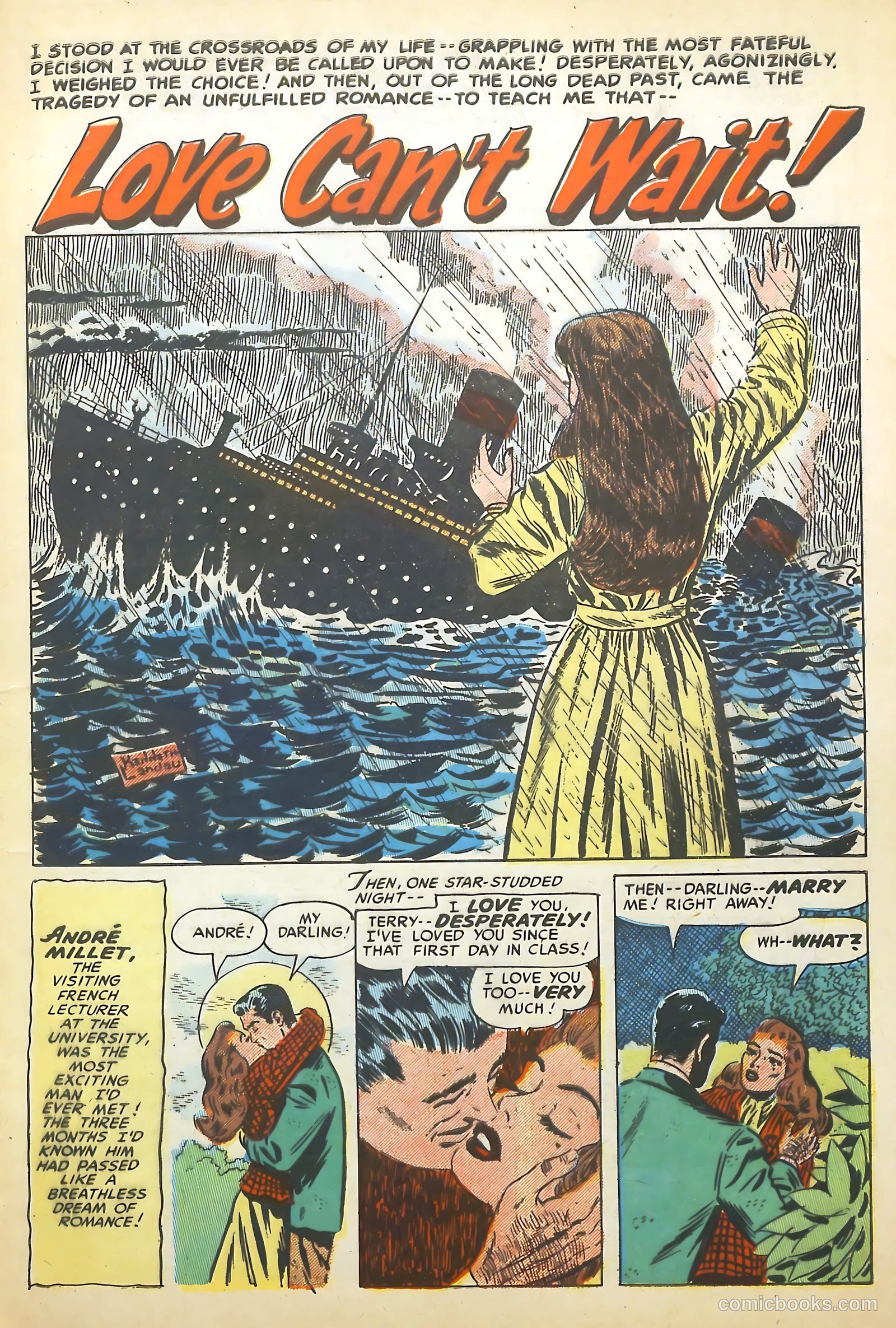 Romantic Adventures #43 (1954) — page 28 of 37