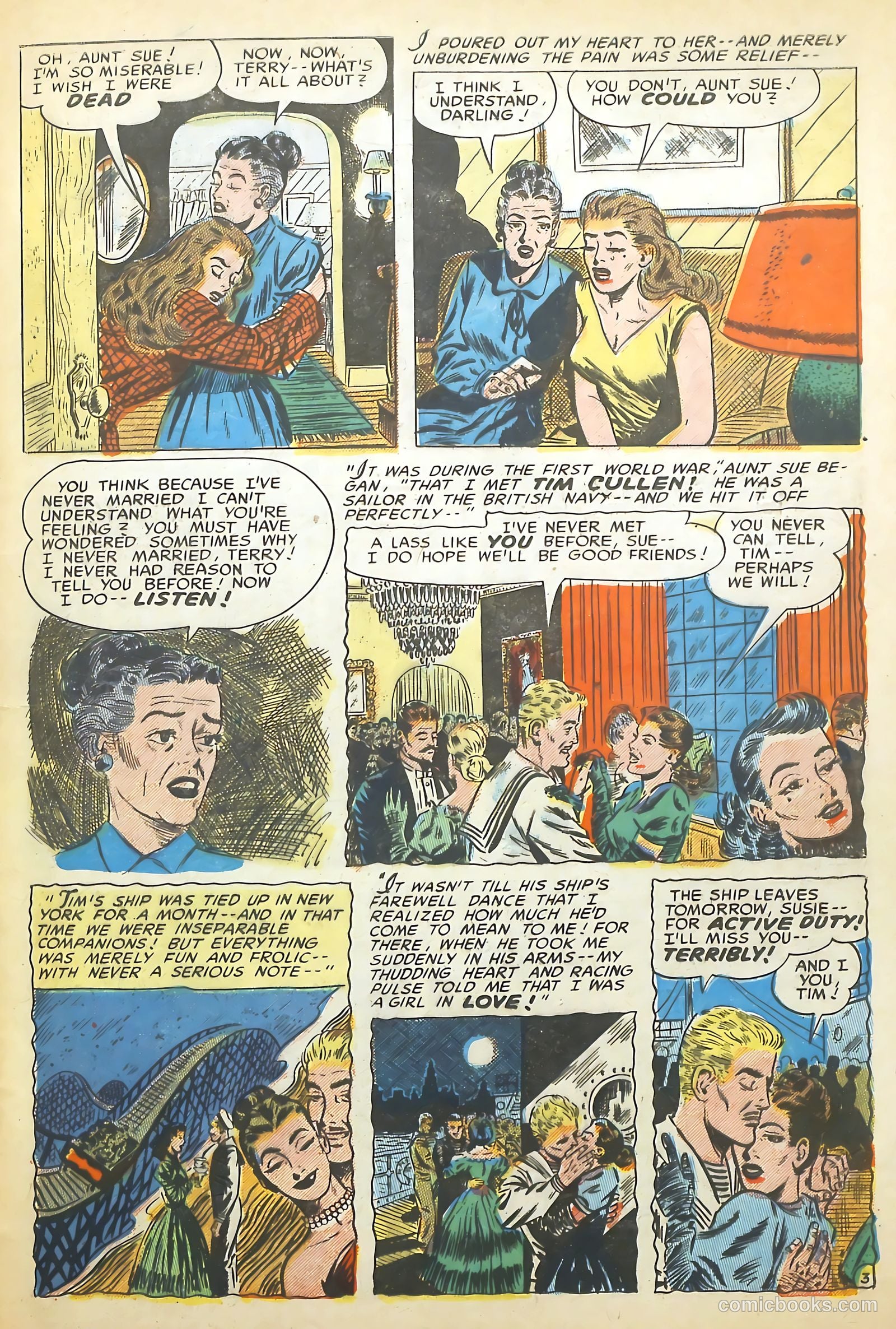 Romantic Adventures #43 (1954) — page 30 of 37
