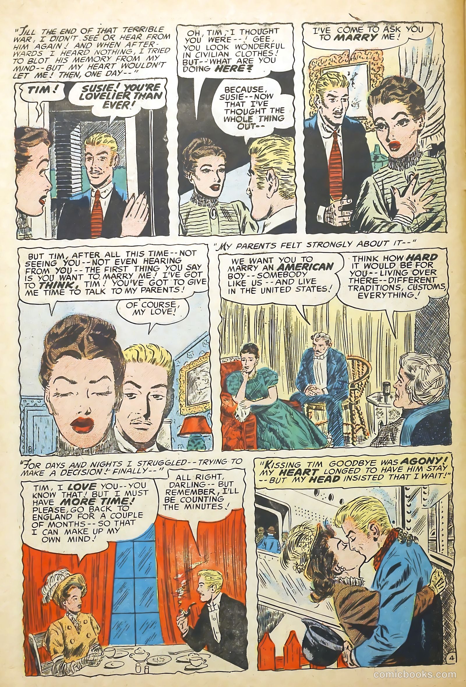 Romantic Adventures #43 (1954) — page 31 of 37