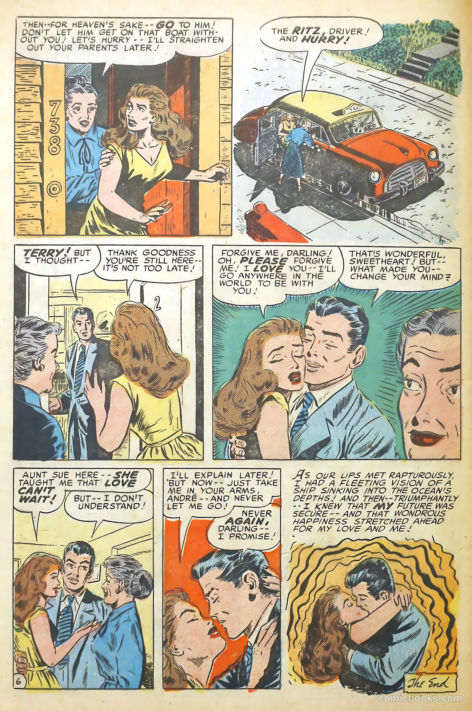 Romantic Adventures #43 (1954) — page 33 of 37