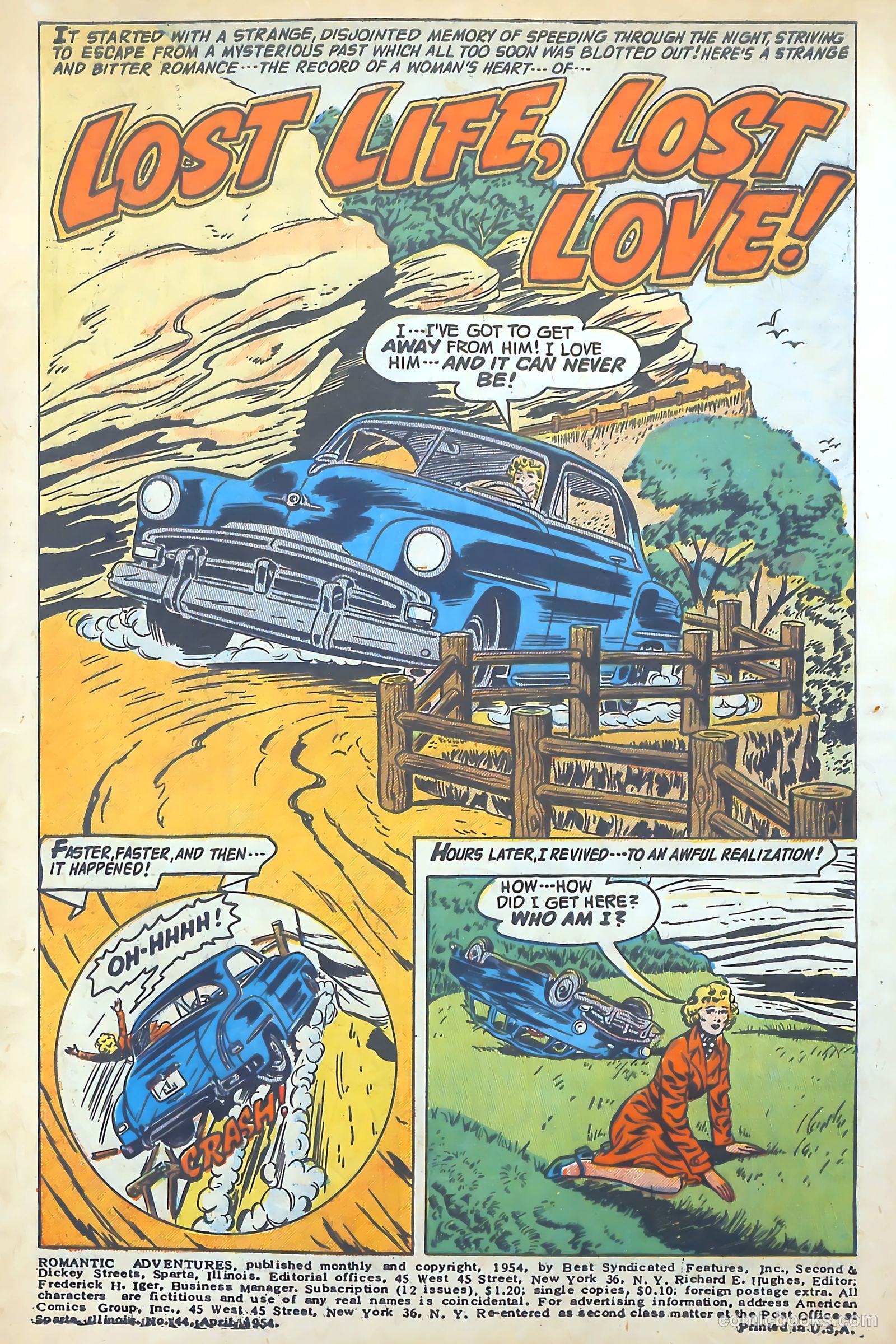 Romantic Adventures #44 (1954) — page 3 of 36