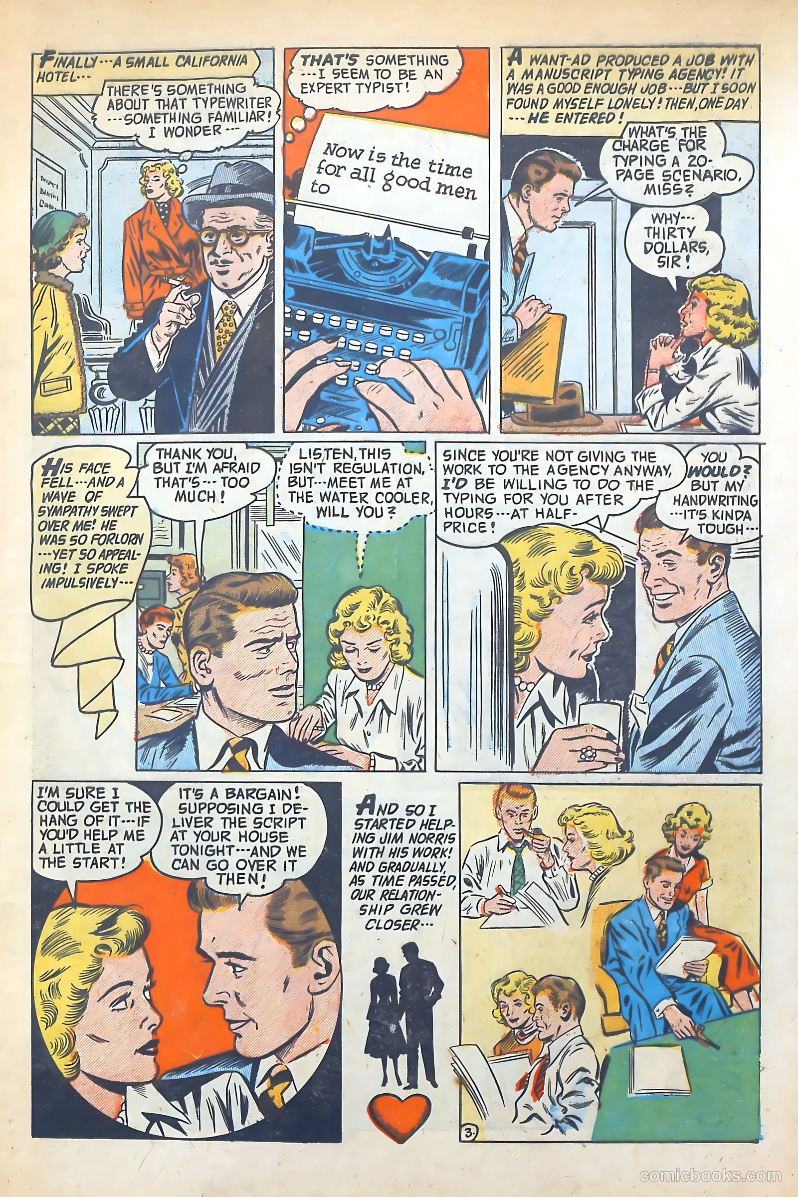 Romantic Adventures #44 (1954) — page 5 of 36