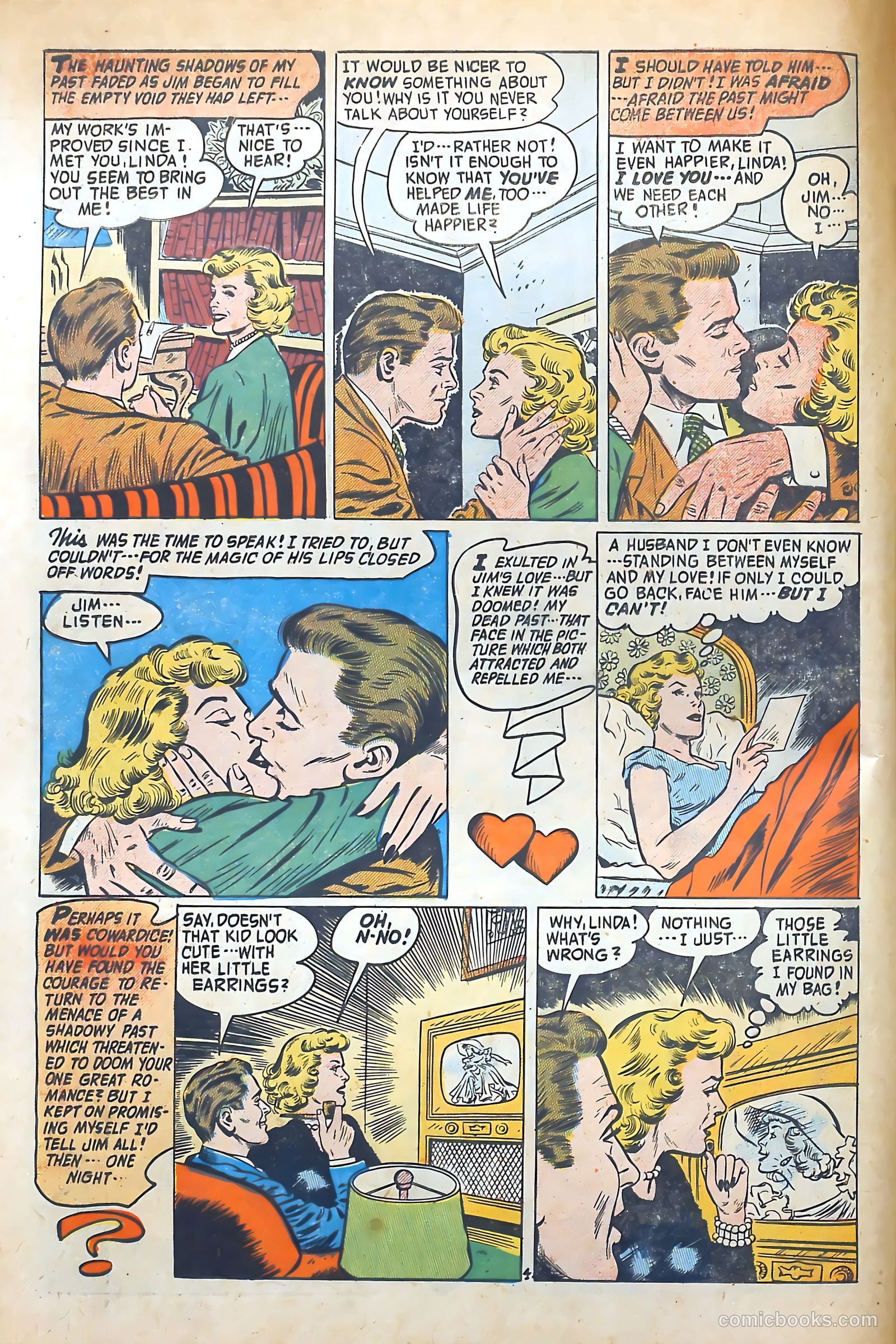 Romantic Adventures #44 (1954) — page 6 of 36