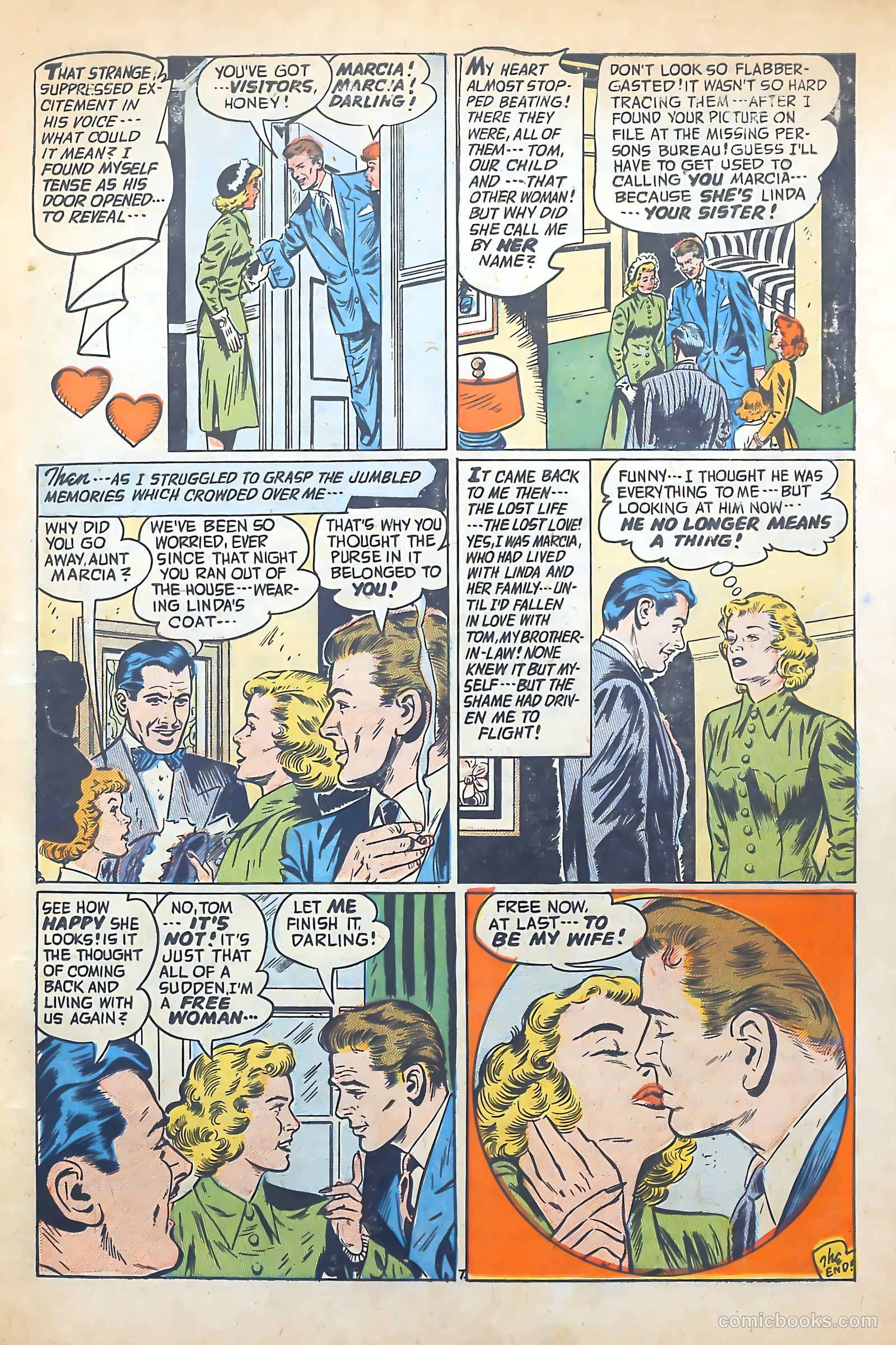 Romantic Adventures #44 (1954) — page 9 of 36