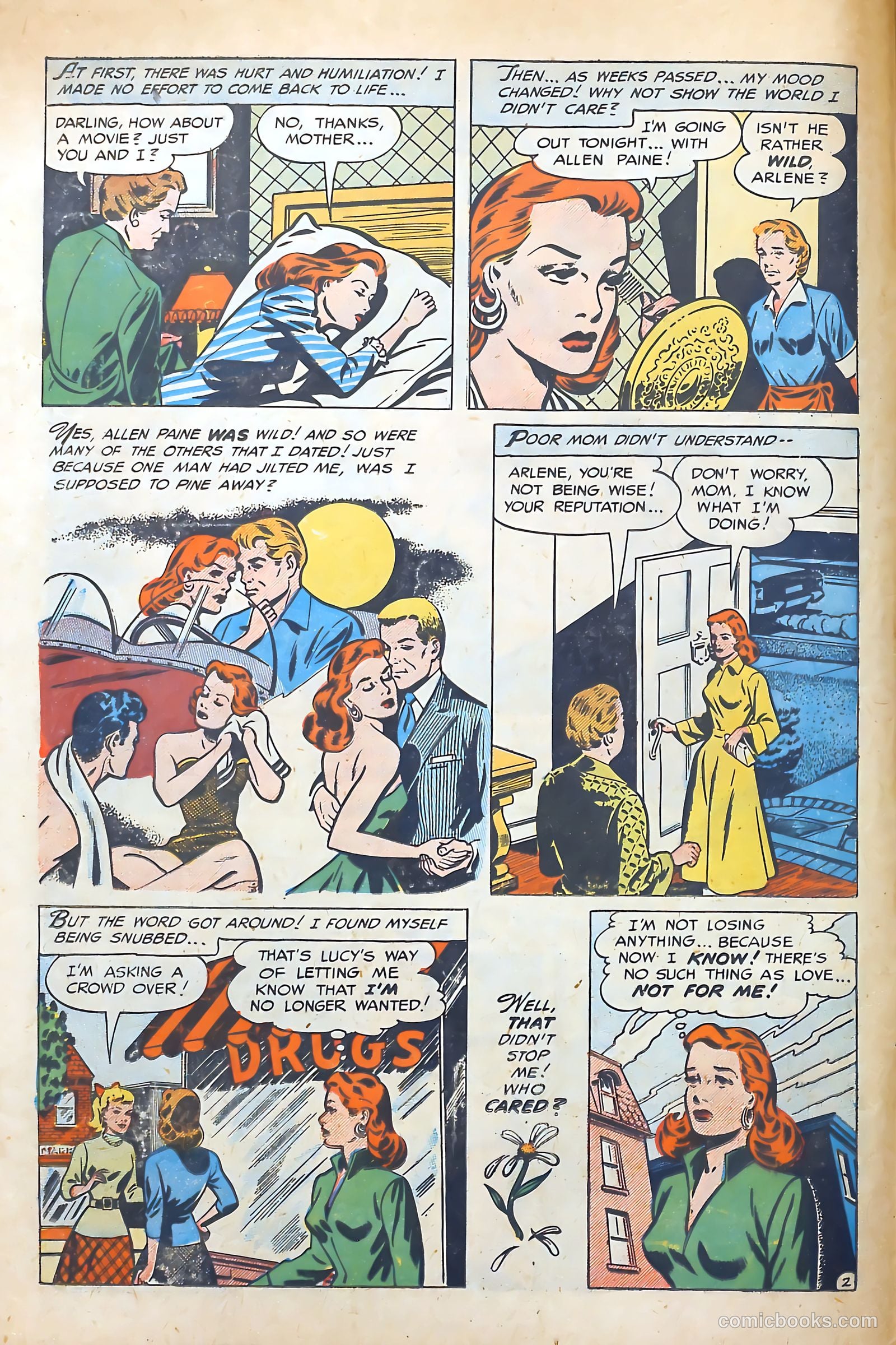 Romantic Adventures #44 (1954) — page 12 of 36