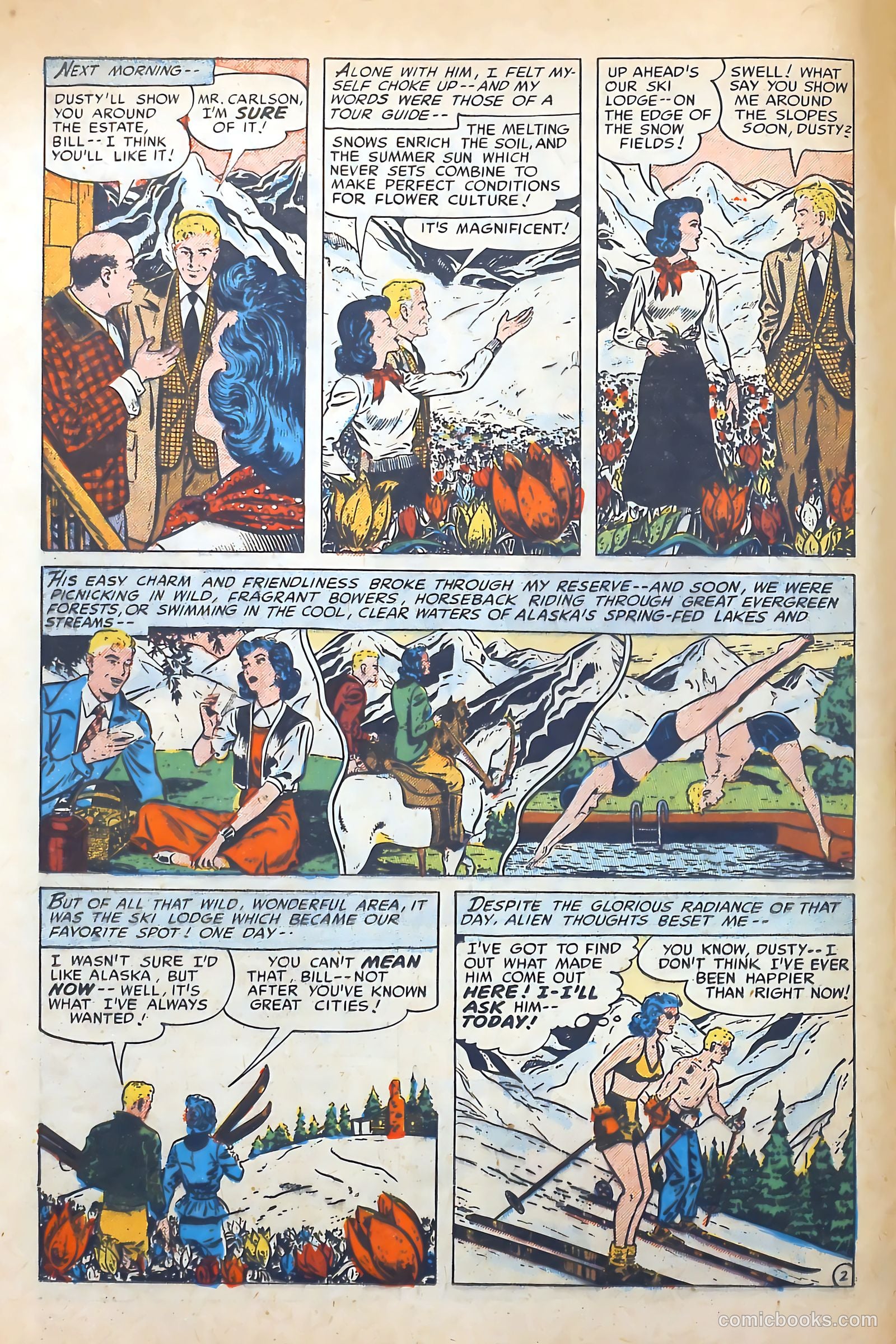 Romantic Adventures #44 (1954) — page 16 of 36