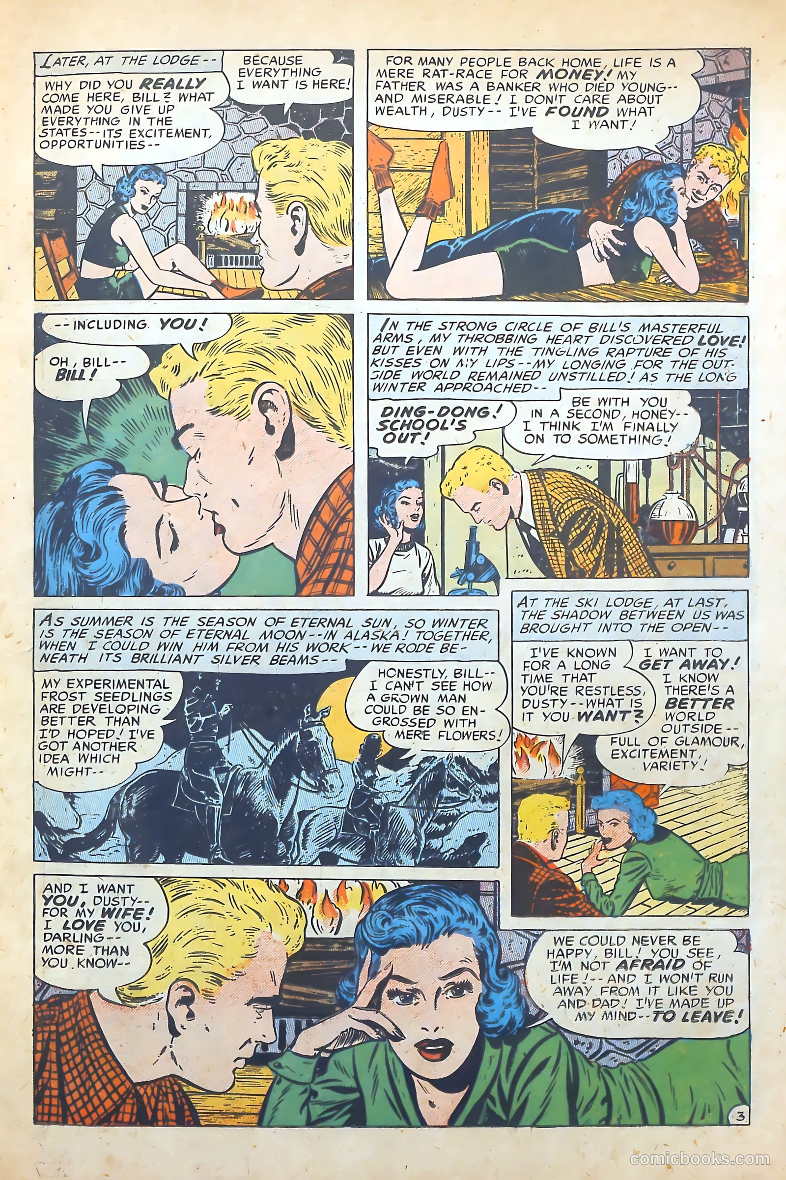 Romantic Adventures #44 (1954) — page 17 of 36