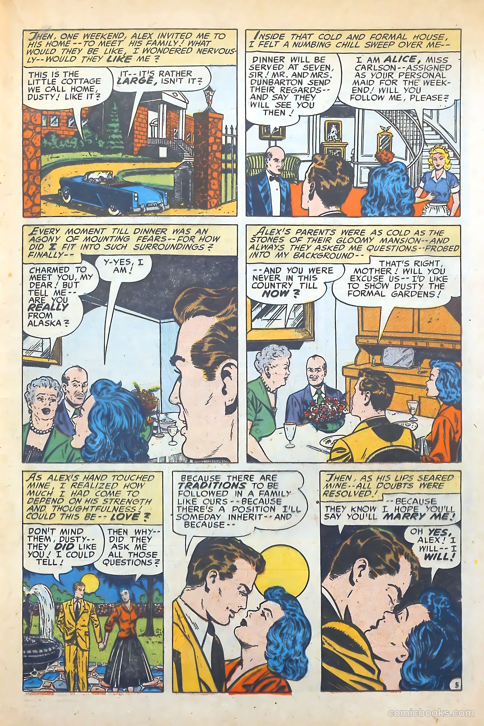 Romantic Adventures #44 (1954) — page 19 of 36