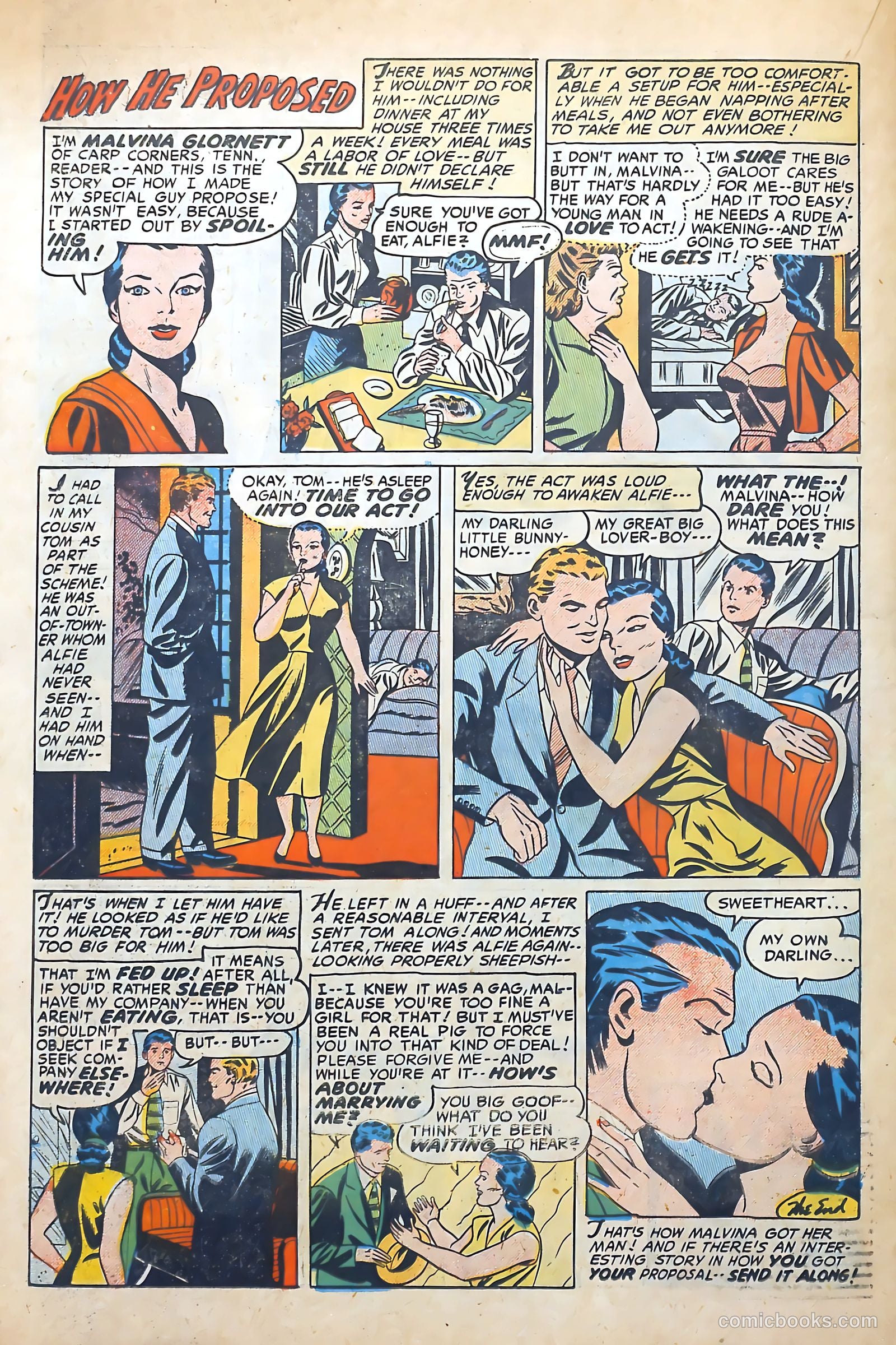 Romantic Adventures #44 (1954) — page 22 of 36