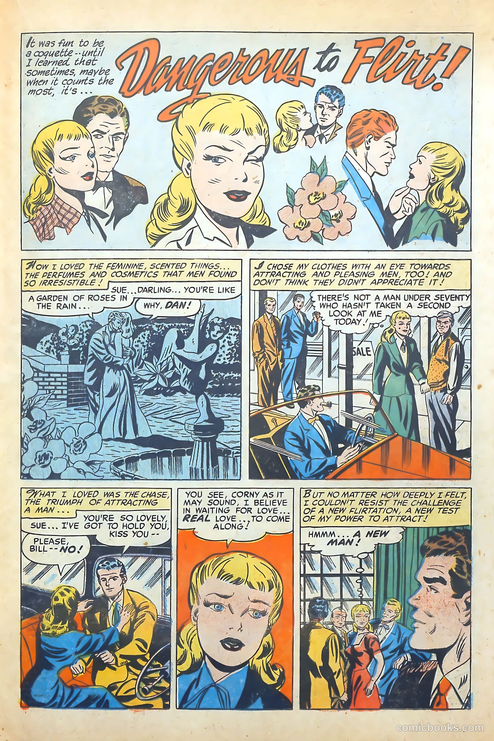 Romantic Adventures #44 (1954) — page 23 of 36