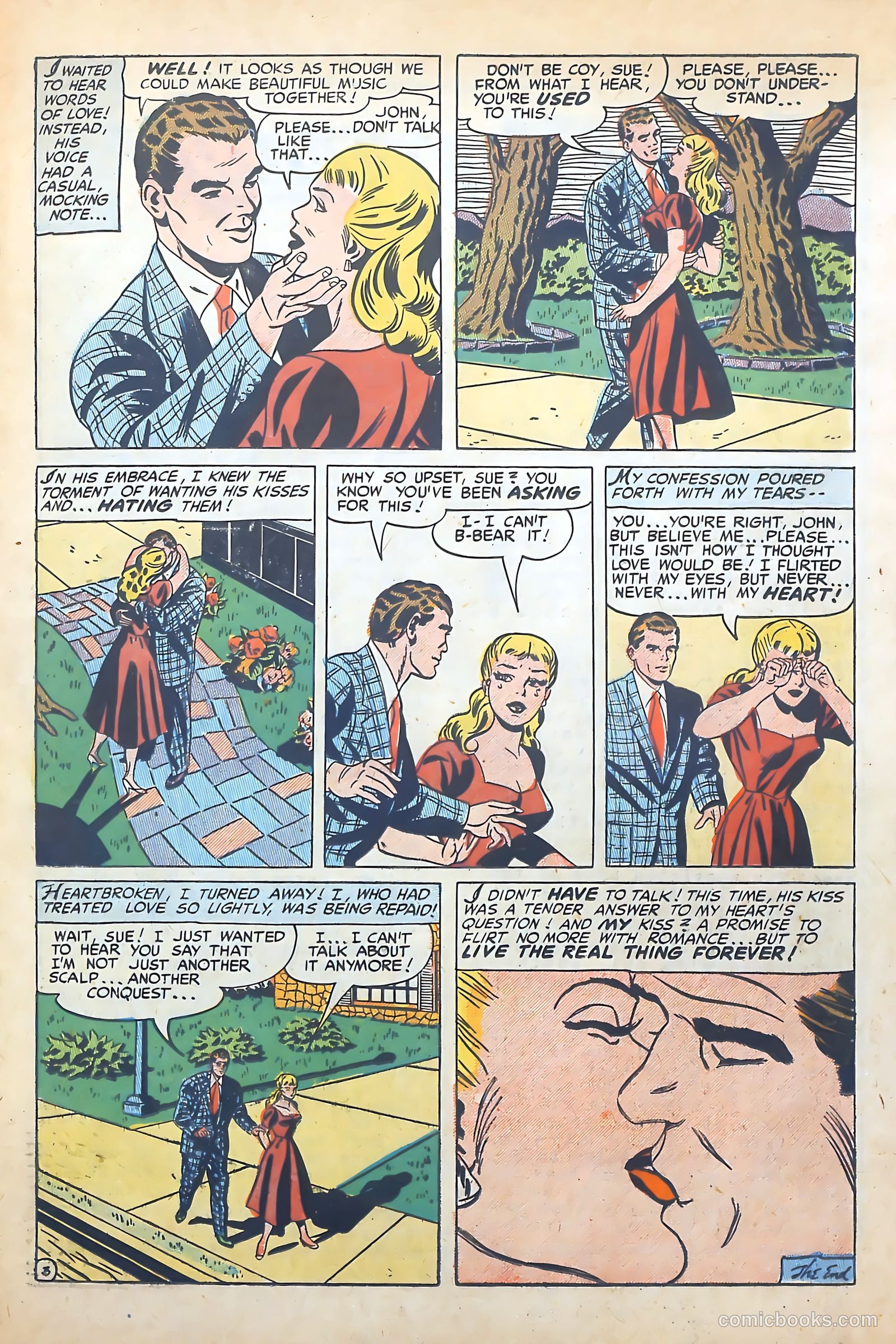 Romantic Adventures #44 (1954) — page 25 of 36