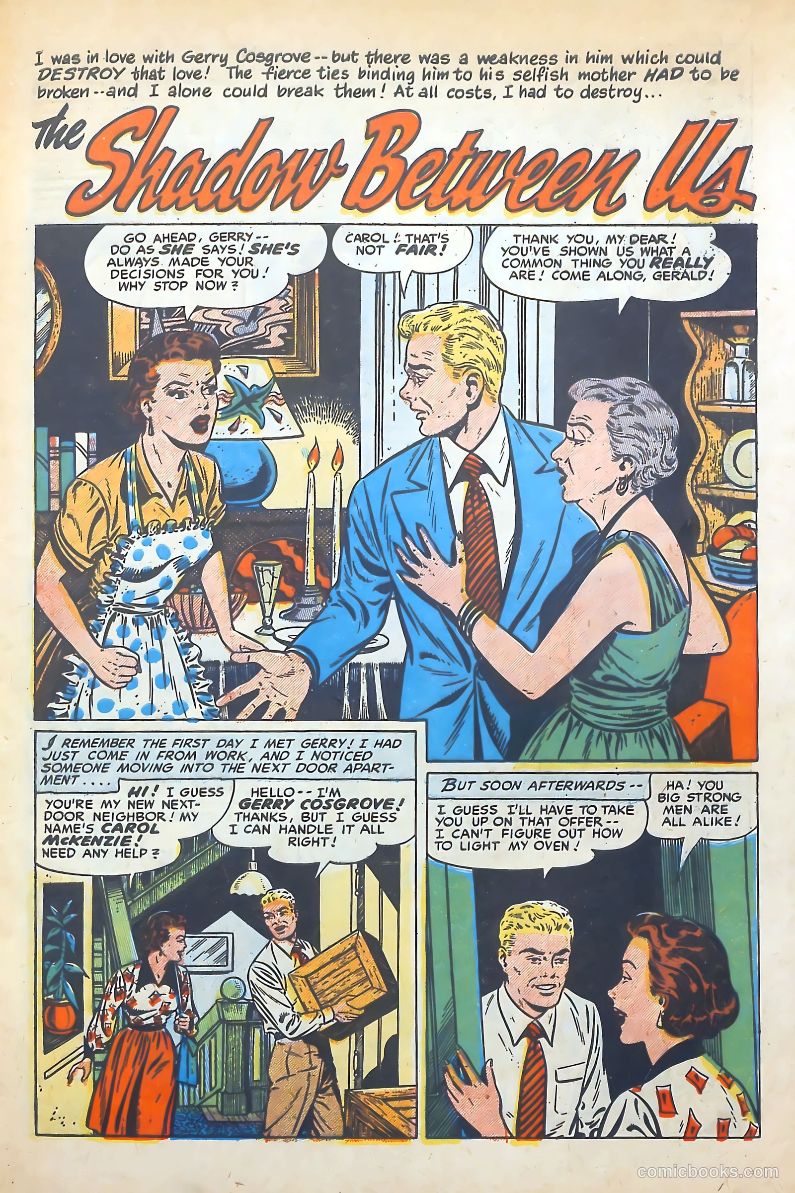 Romantic Adventures #44 (1954) — page 27 of 36