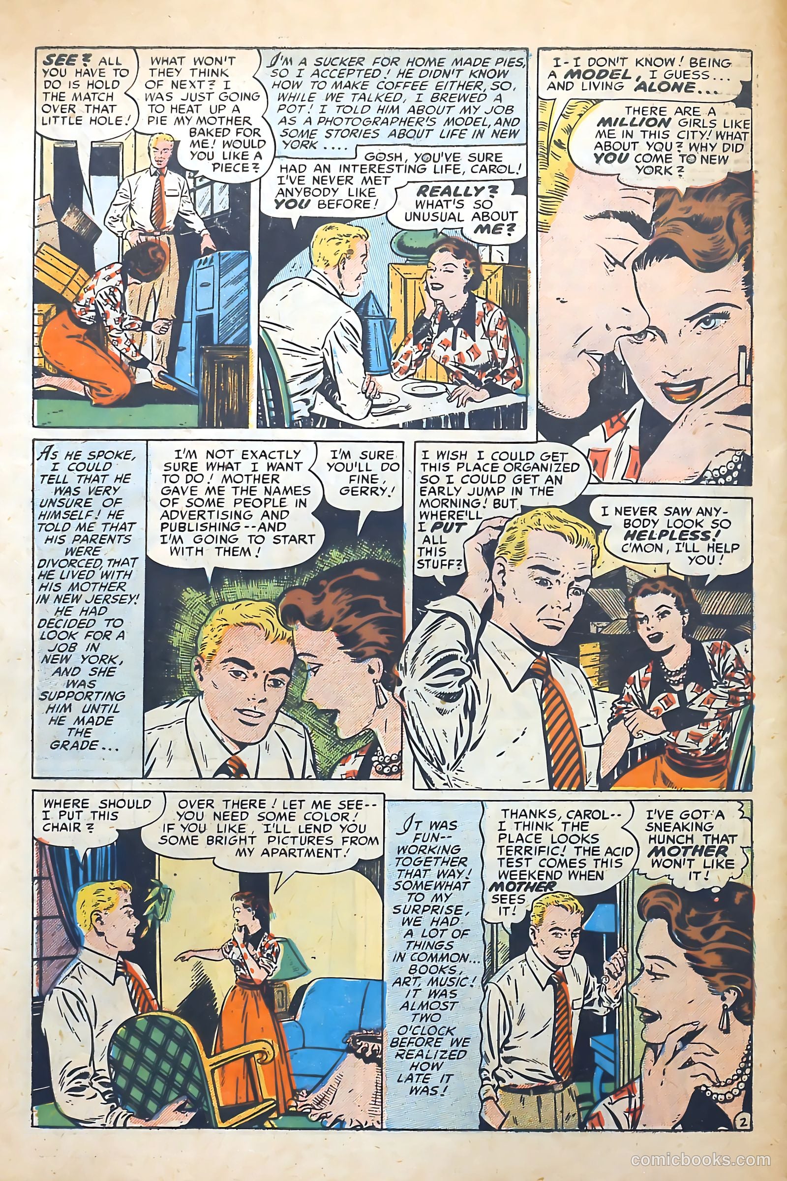 Romantic Adventures #44 (1954) — page 28 of 36