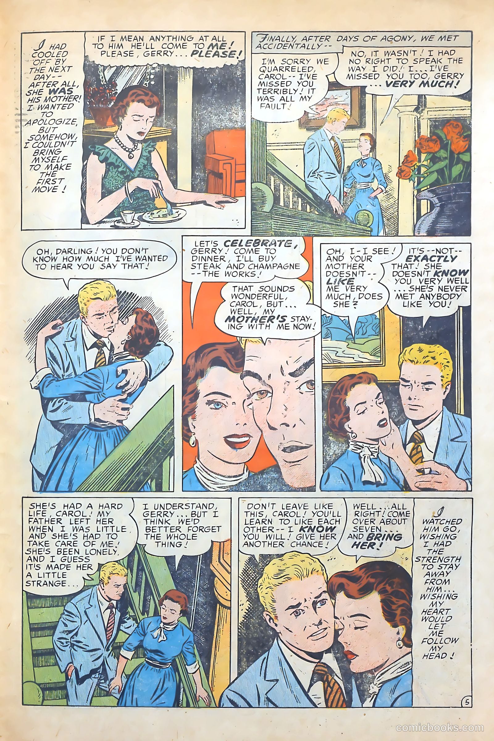 Romantic Adventures #44 (1954) — page 31 of 36