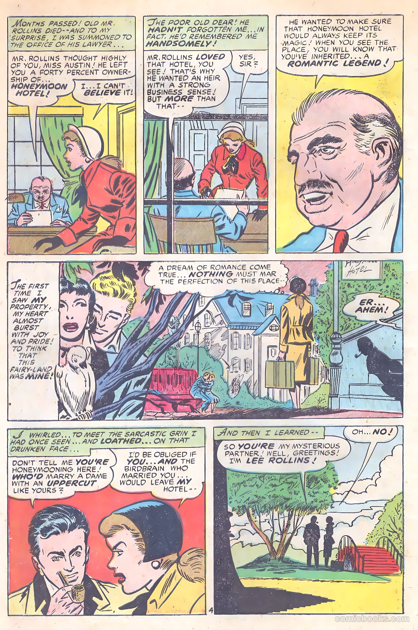 Romantic Adventures #45 (1954) — page 6 of 37
