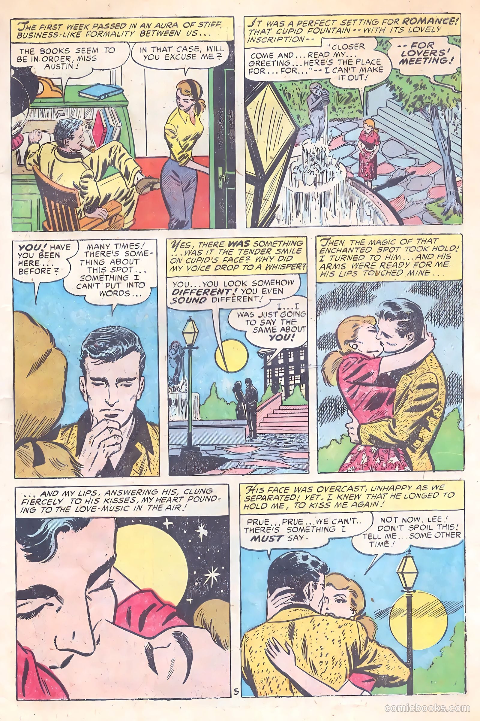 Romantic Adventures #45 (1954) — page 7 of 37