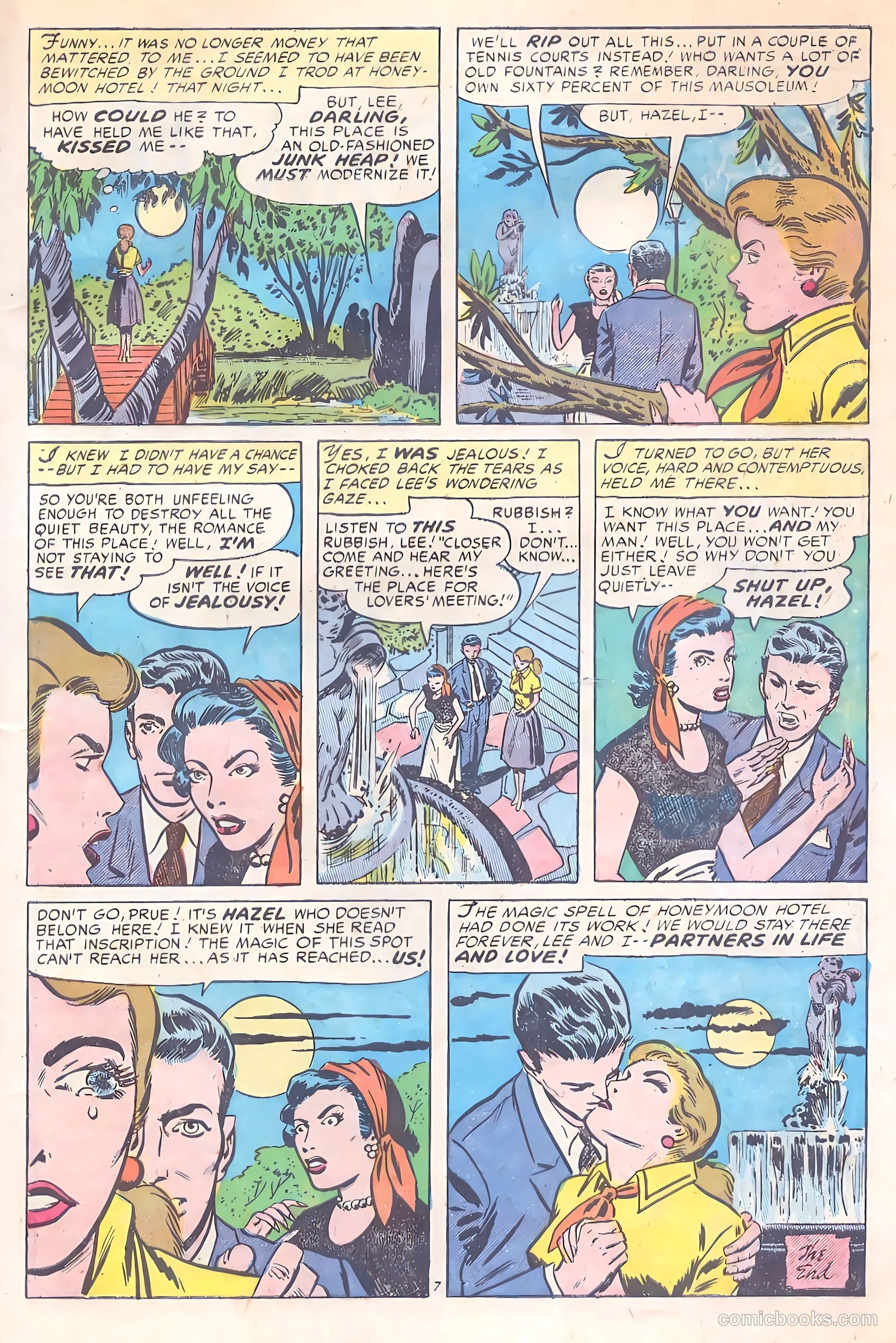 Romantic Adventures #45 (1954) — page 9 of 37