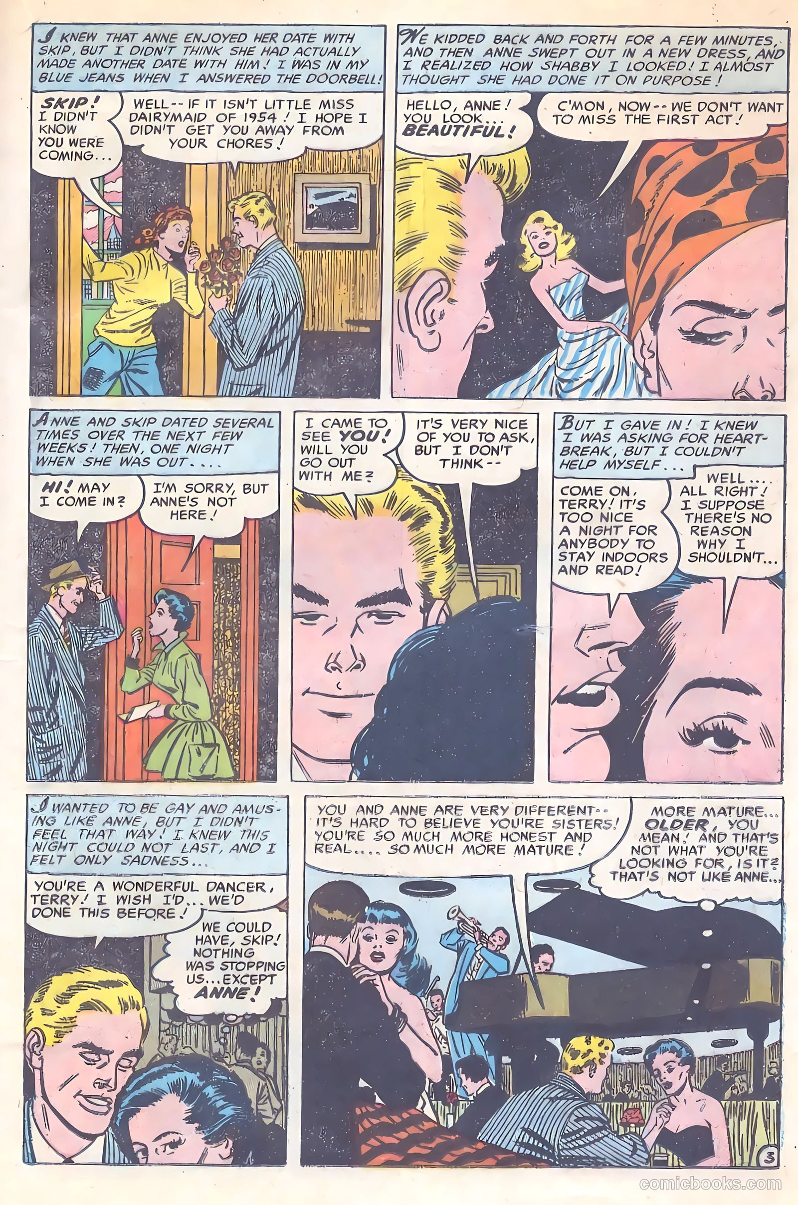 Romantic Adventures #45 (1954) — page 19 of 37