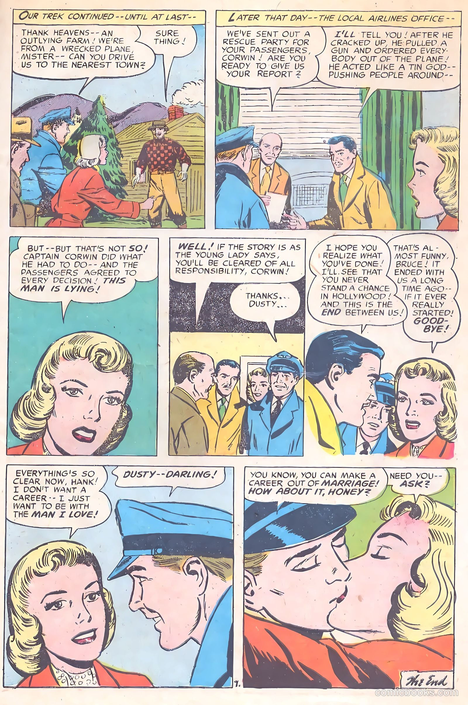 Romantic Adventures #45 (1954) — page 33 of 37