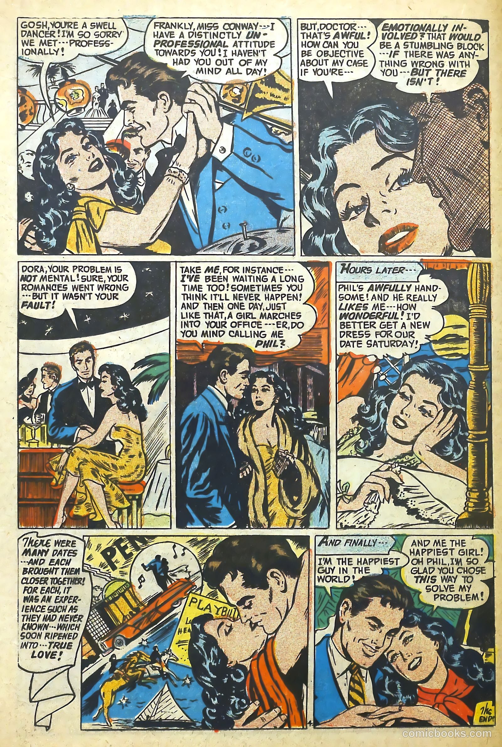Romantic Adventures #46 (1954) — page 16 of 36