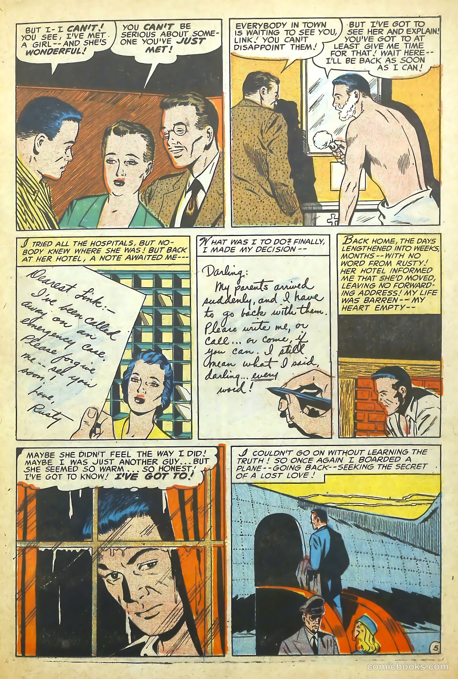 Romantic Adventures #46 (1954) — page 21 of 36