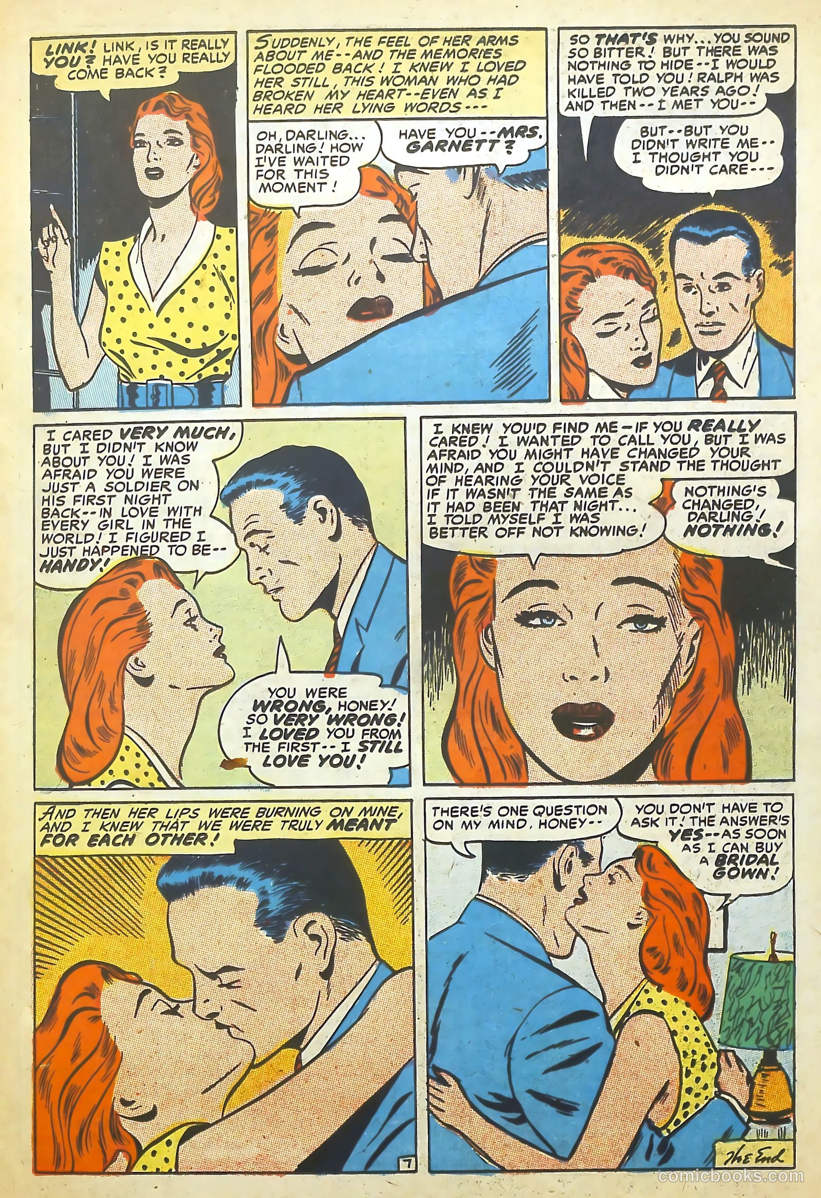 Romantic Adventures #46 (1954) — page 23 of 36