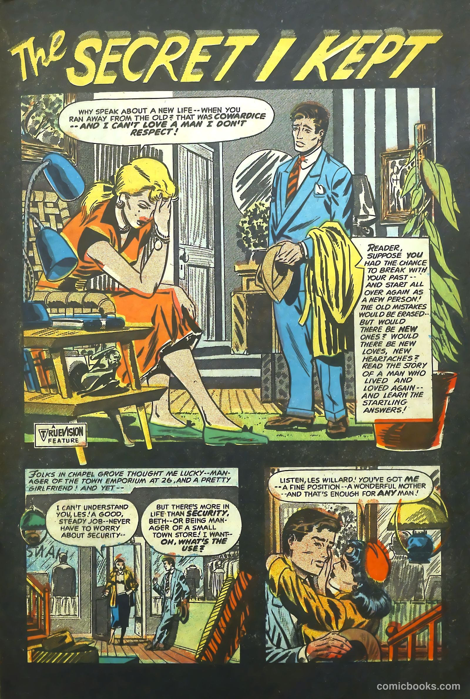 Romantic Adventures #46 (1954) — page 25 of 36