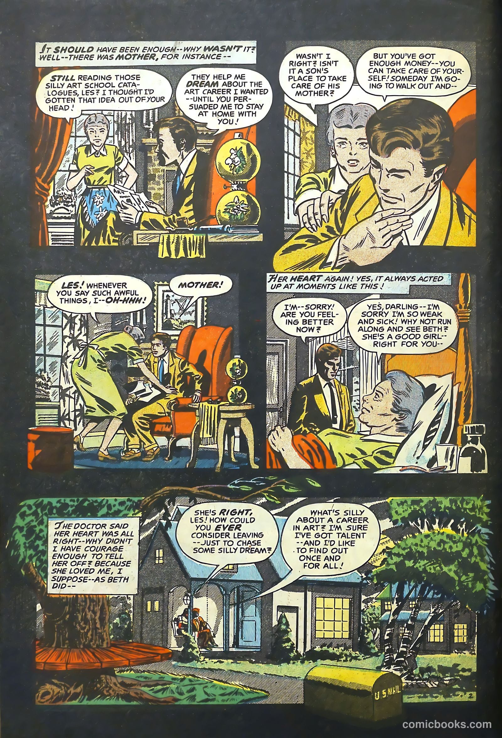 Romantic Adventures #46 (1954) — page 26 of 36