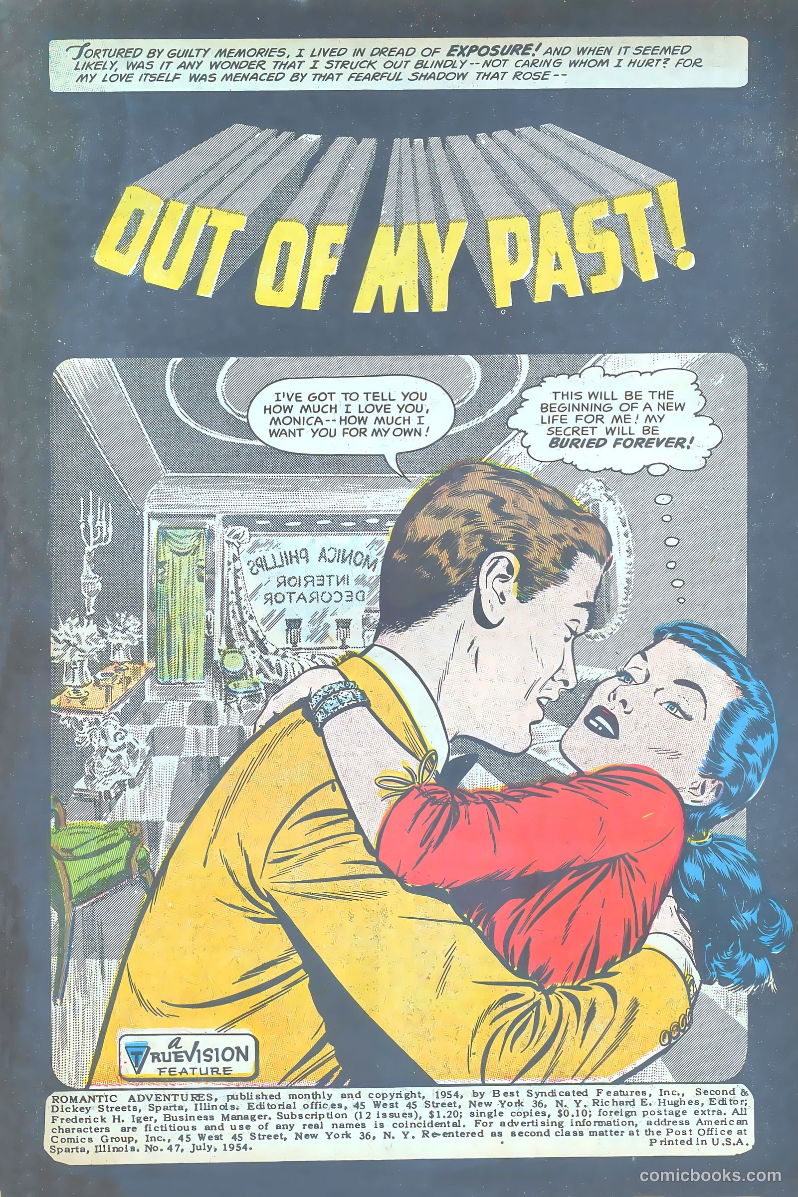 Romantic Adventures #47 (1954) — page 3 of 36