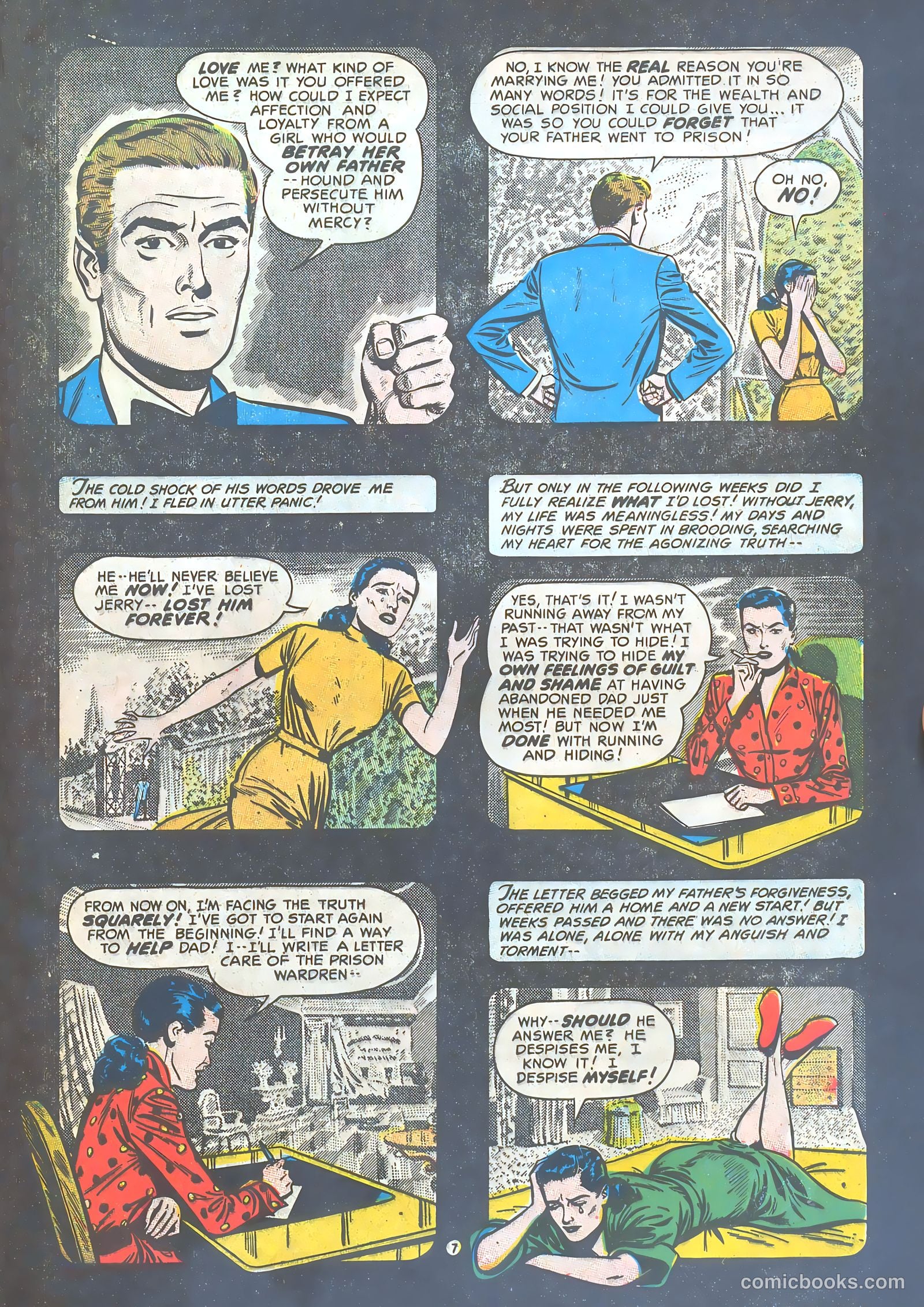 Romantic Adventures #47 (1954) — page 9 of 36