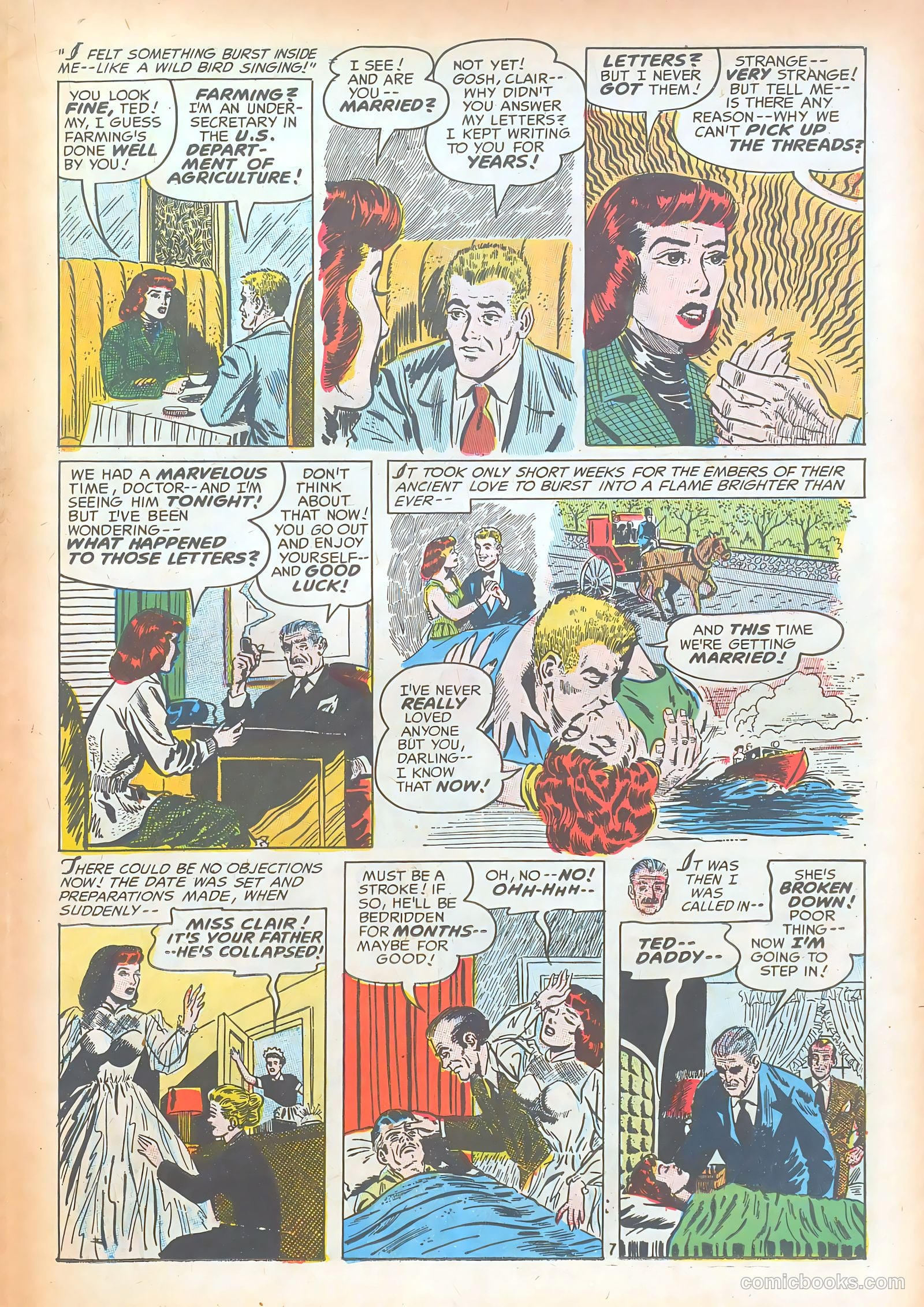 Romantic Adventures #47 (1954) — page 19 of 36