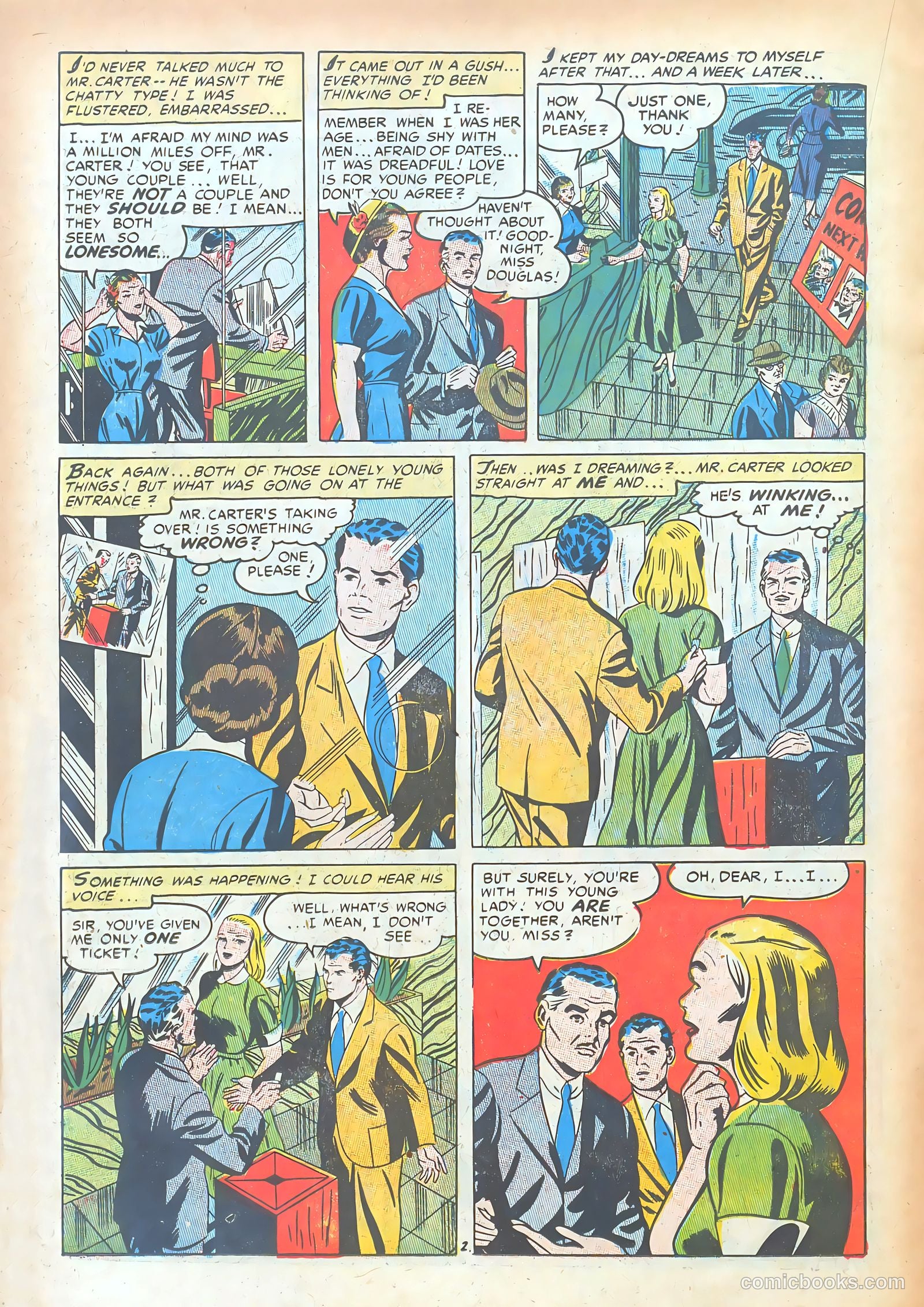 Romantic Adventures #47 (1954) — page 22 of 36